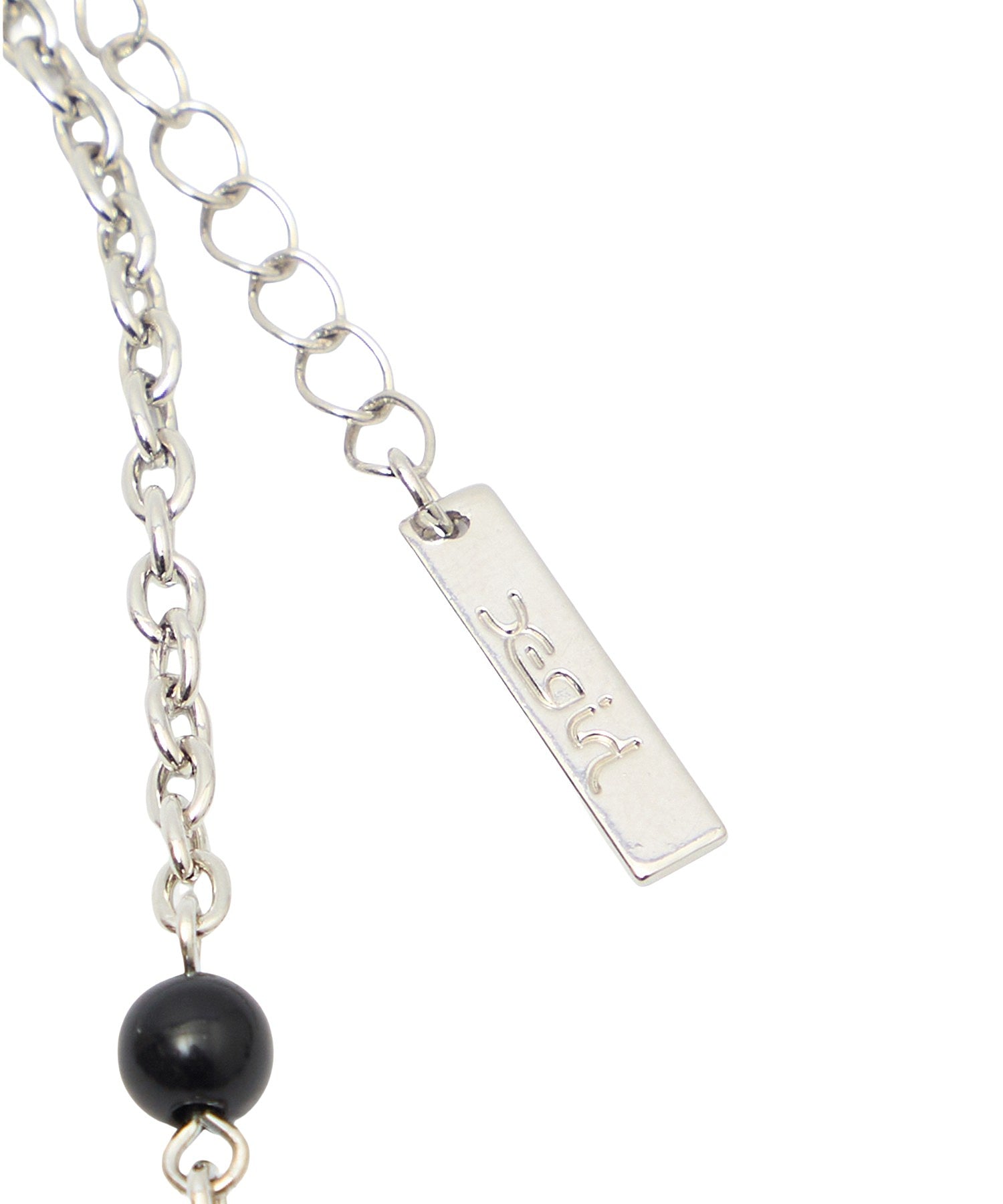 X-GIRL ENGRAVED HEART NECKLACE
