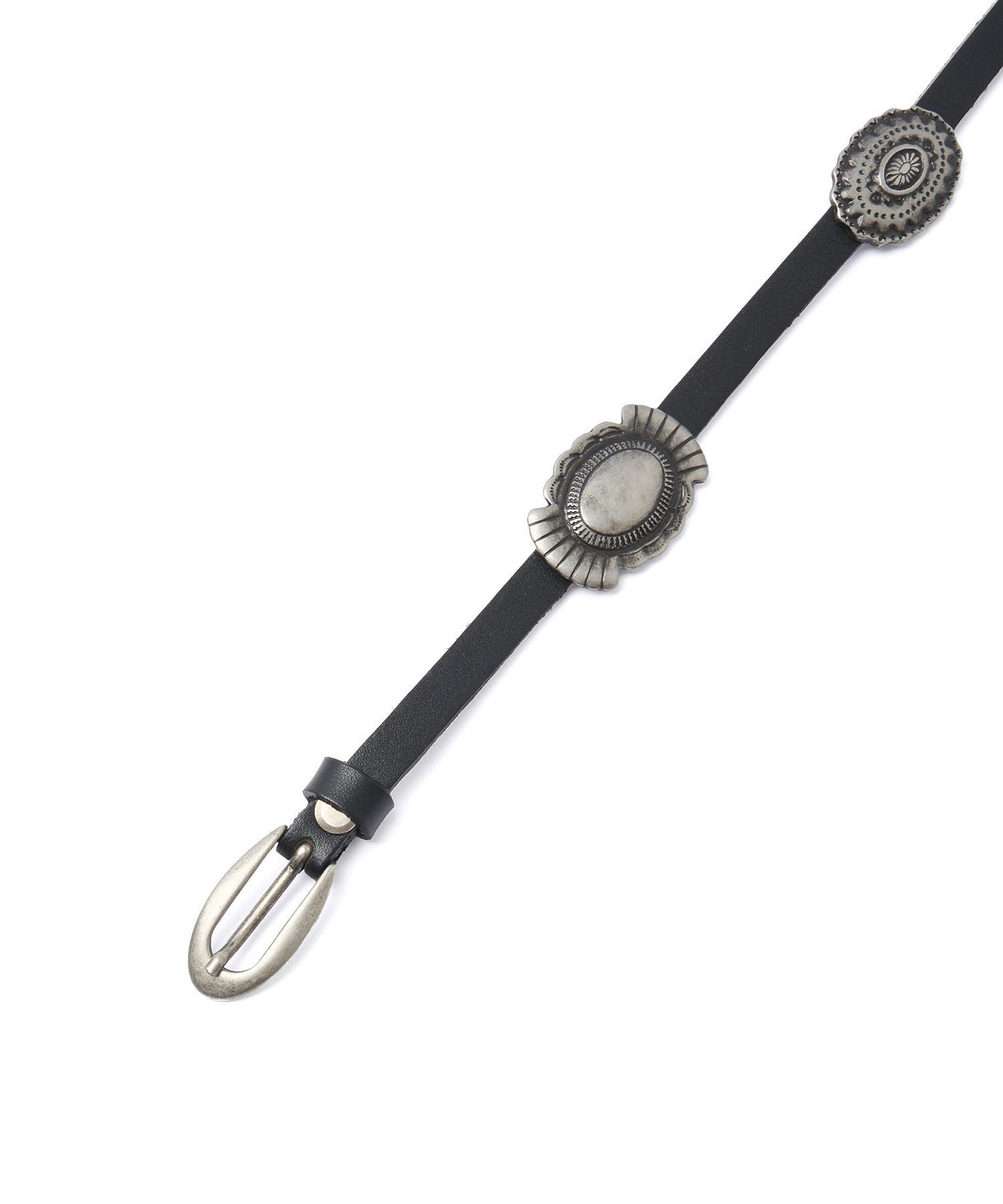 AULENTTI/COW LEATER /NIQUEL BELT