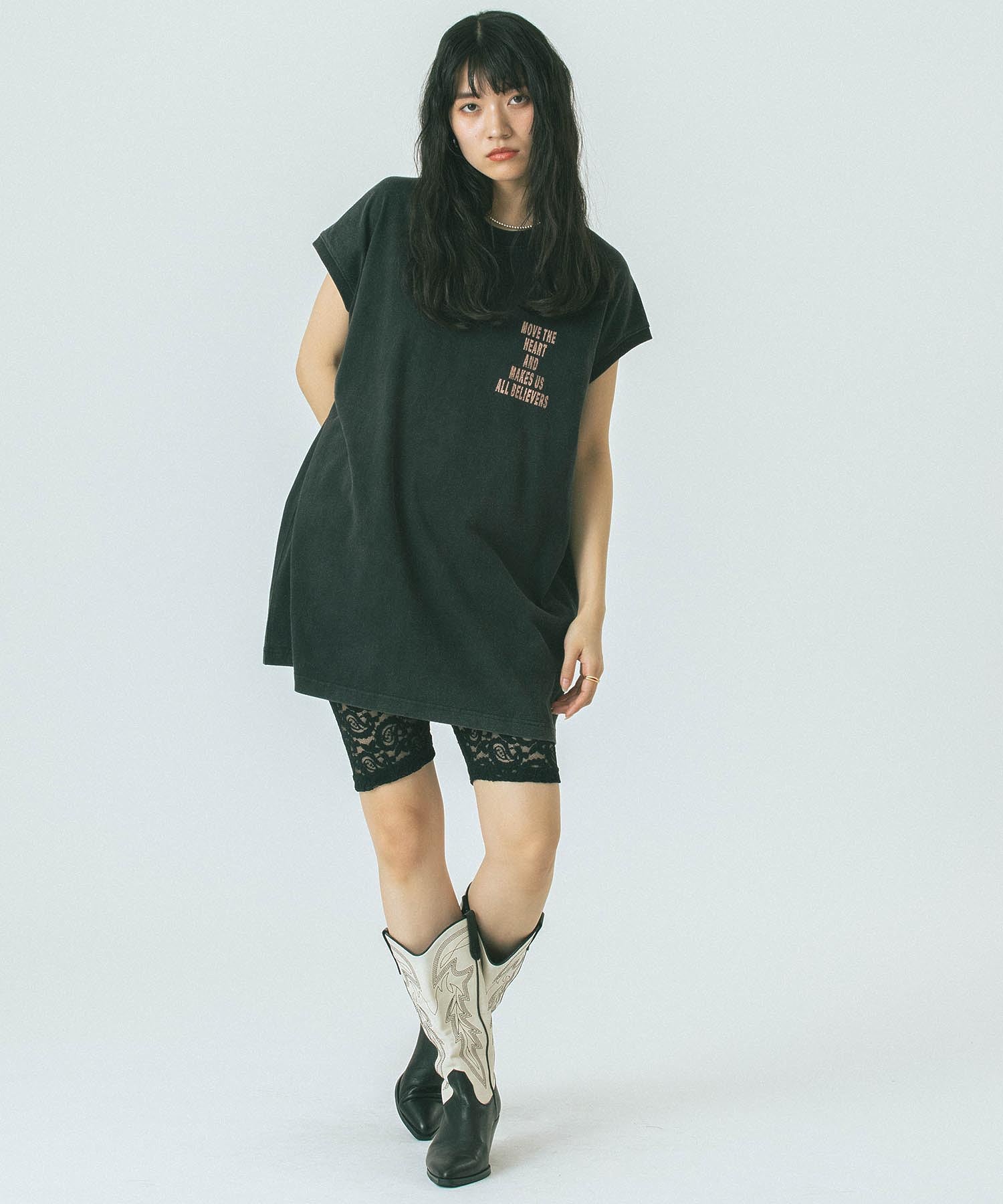 model:167cm 着用サイズ:ONE SIZE