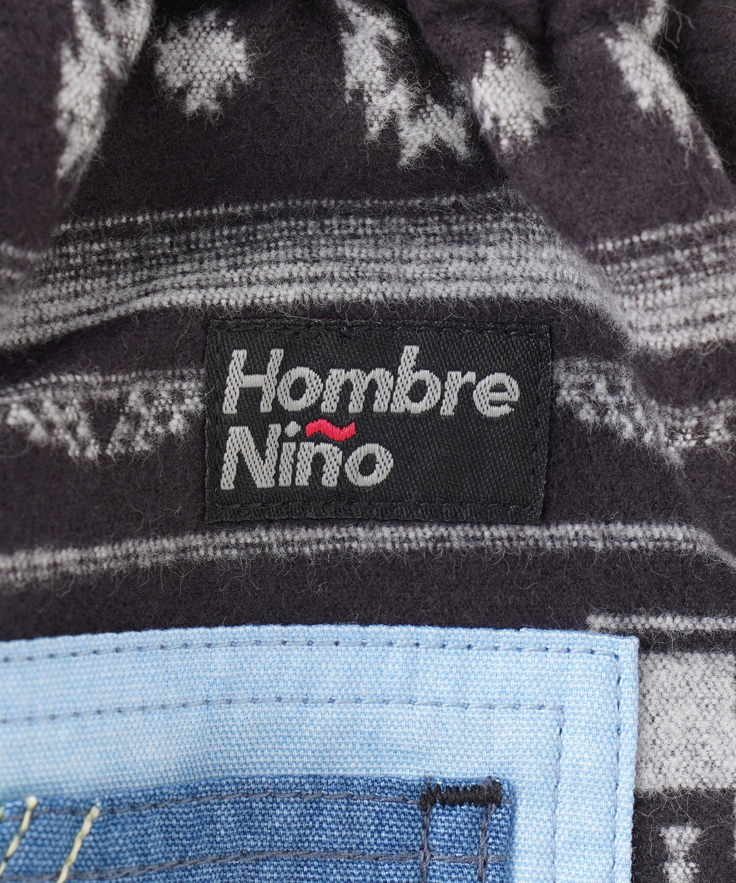 Hombre Nino/オンブレニーニョ/JACQUARD EASY SHORTS/HN0241-PT0009