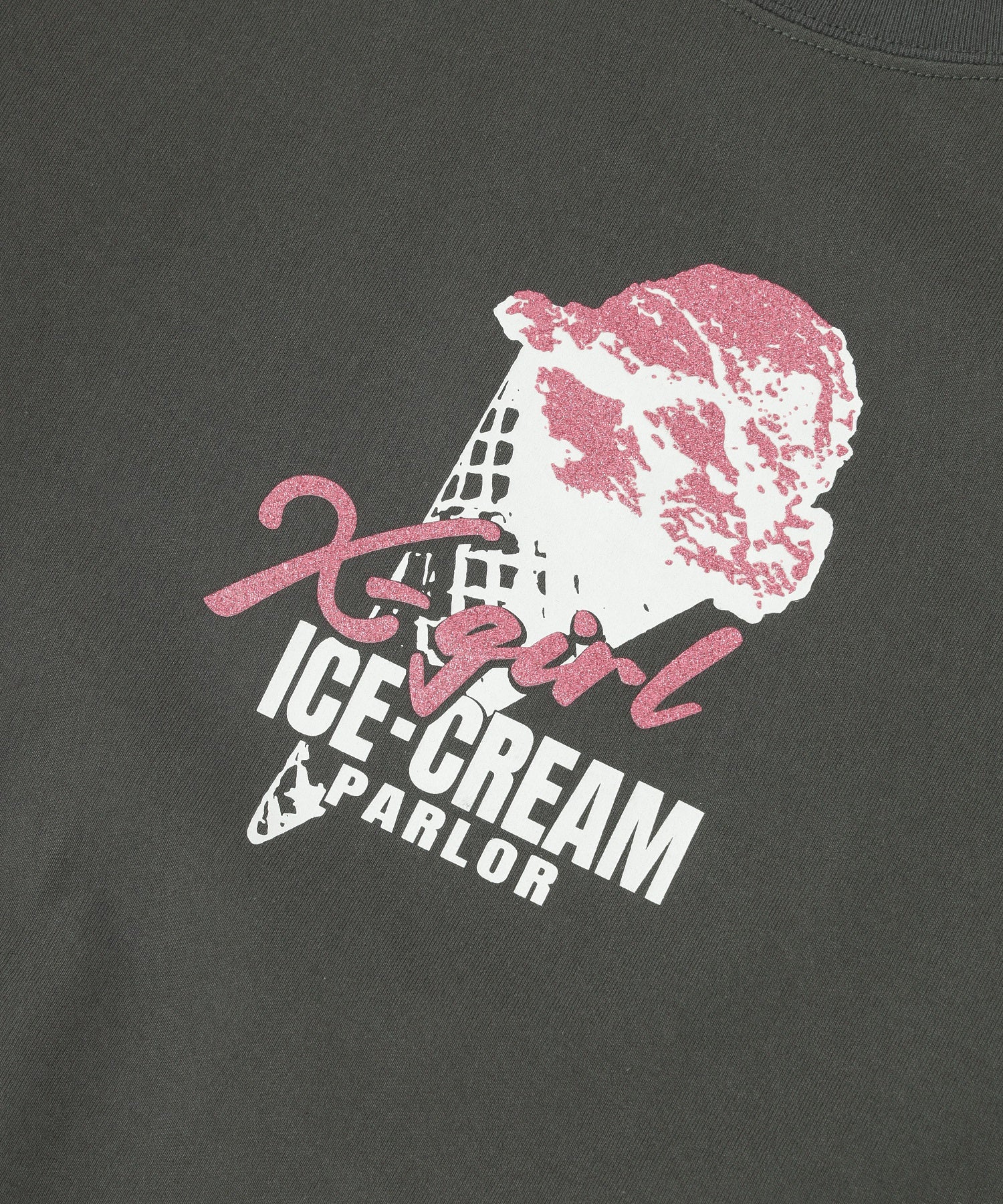 GLITTER ICE CREAM S/S BABY TEE