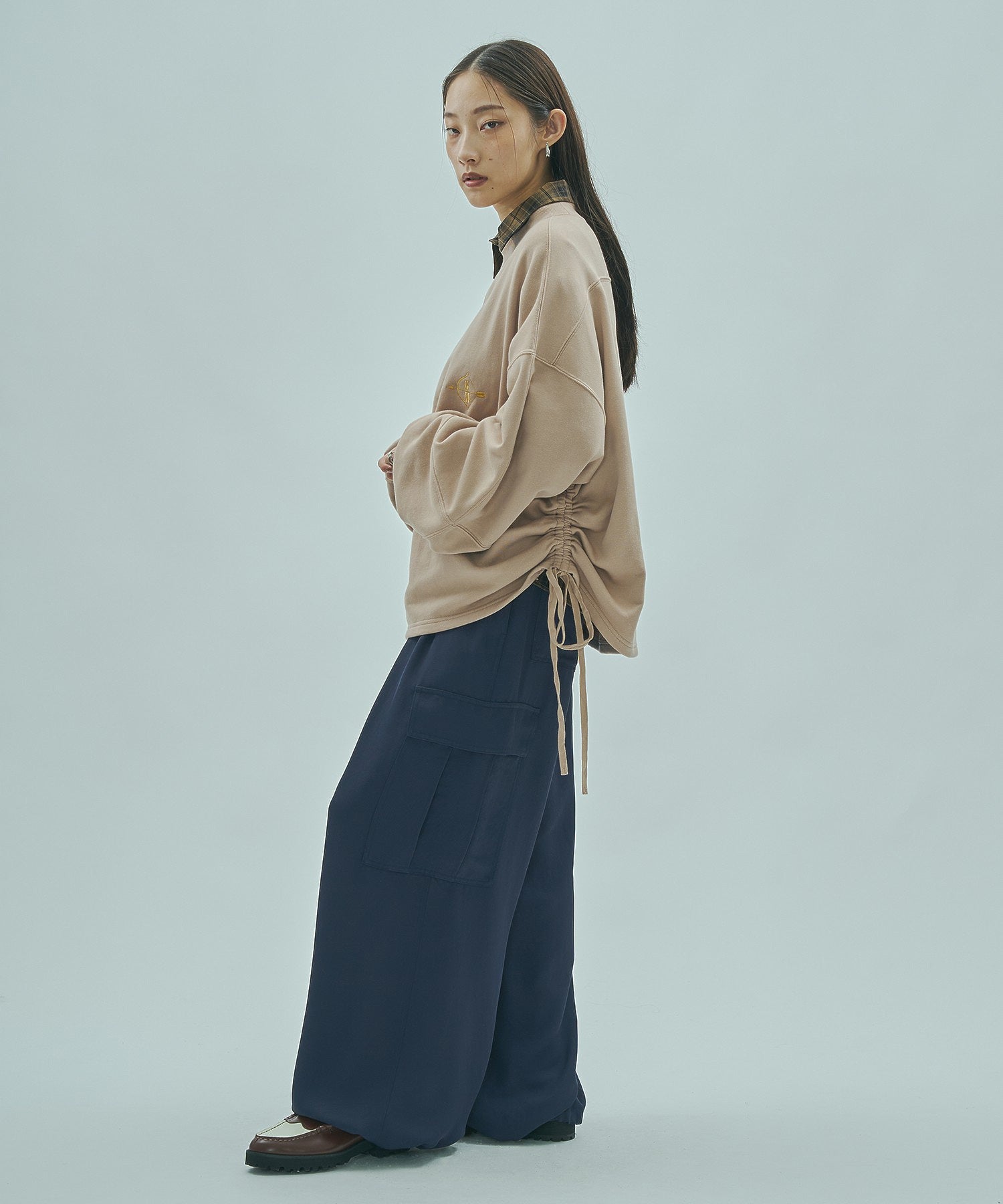 model:163cm 着用サイズ:ONE SIZE