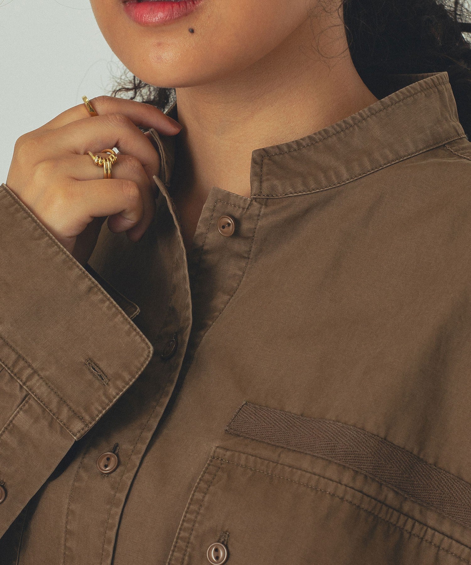 GENE HEAVENS/MILITARY POCKET SHIRT