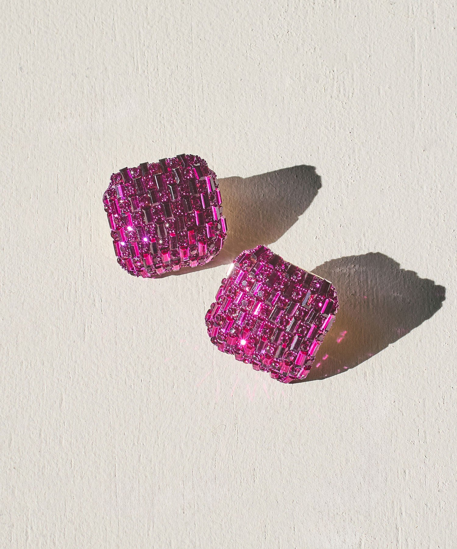 MIRROR BALL EARRING