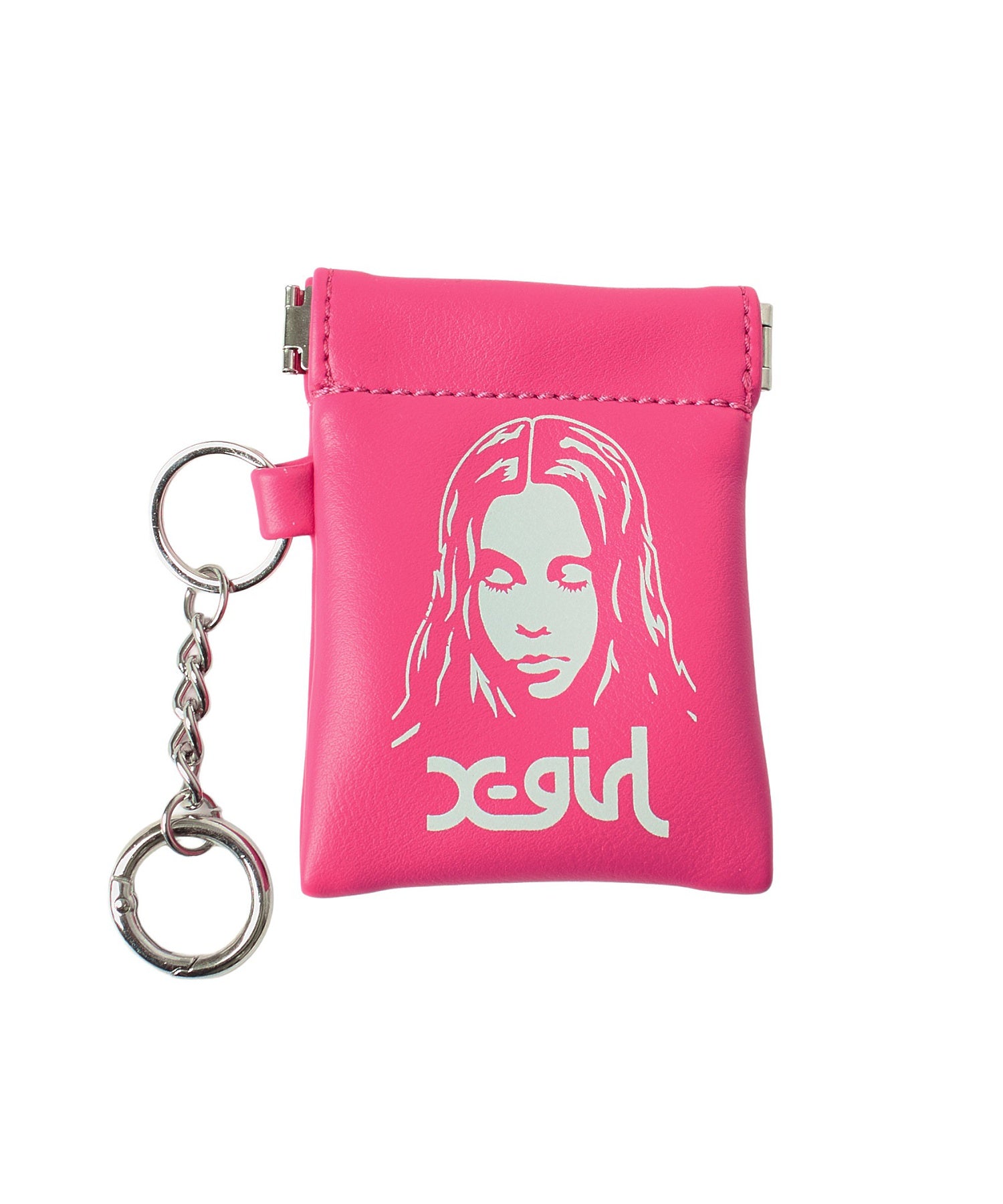 FACE MINI POUCH KEYRING