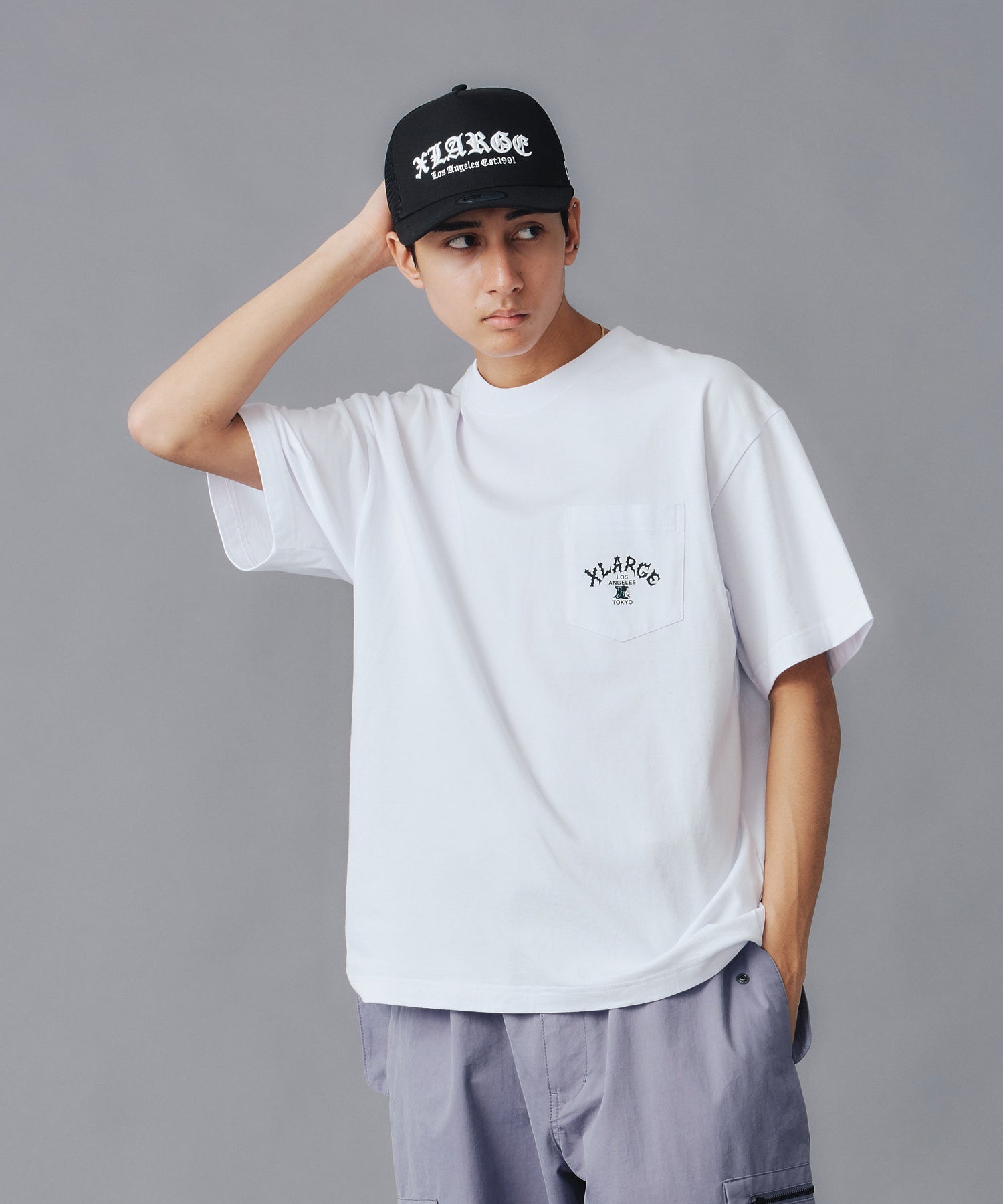 MODEL 身長183cm / 着用サイズ：Lサイズ