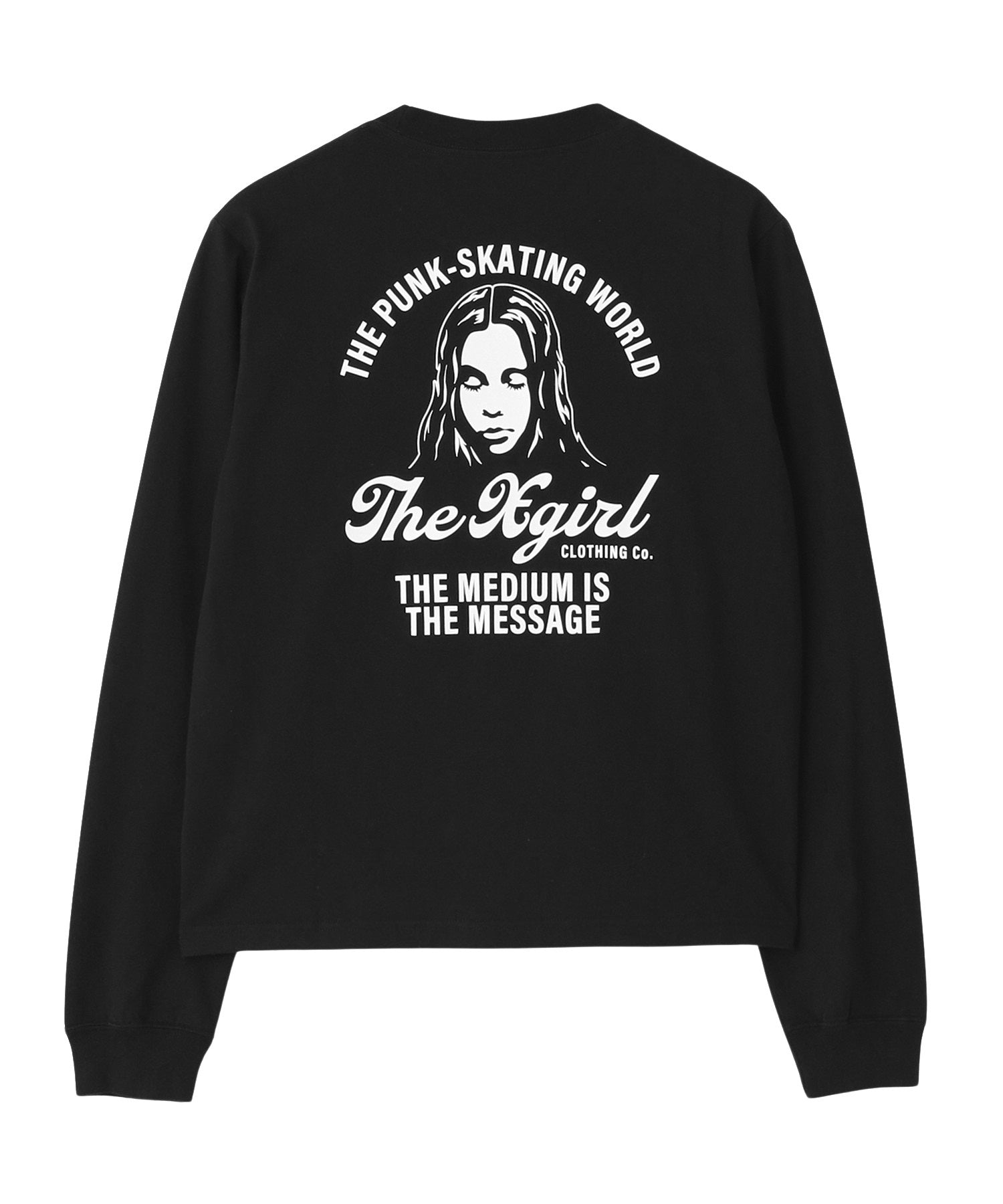 ARCH LOGO AND FACE L/S TEE