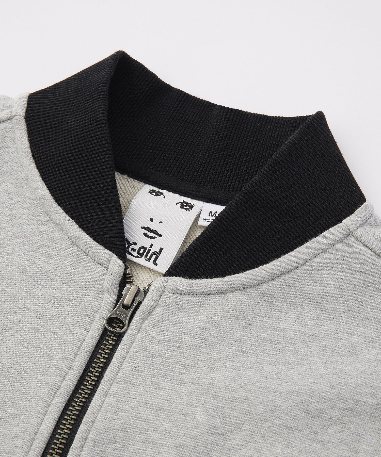 ZIP UP SWEAT BLOUSON