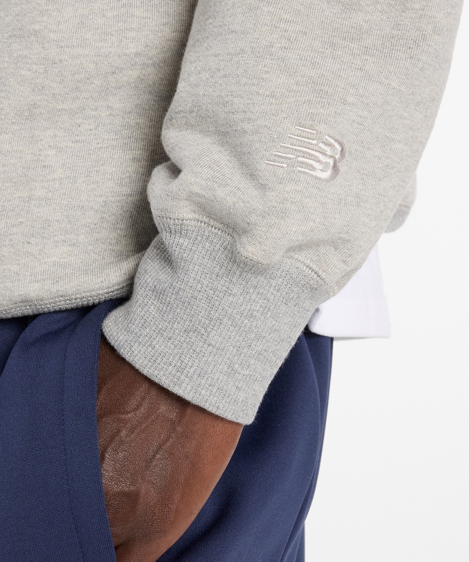 NEW BALANCE/ニューバランス/NB Grey Regular Fit Hoodie MT61F3LL