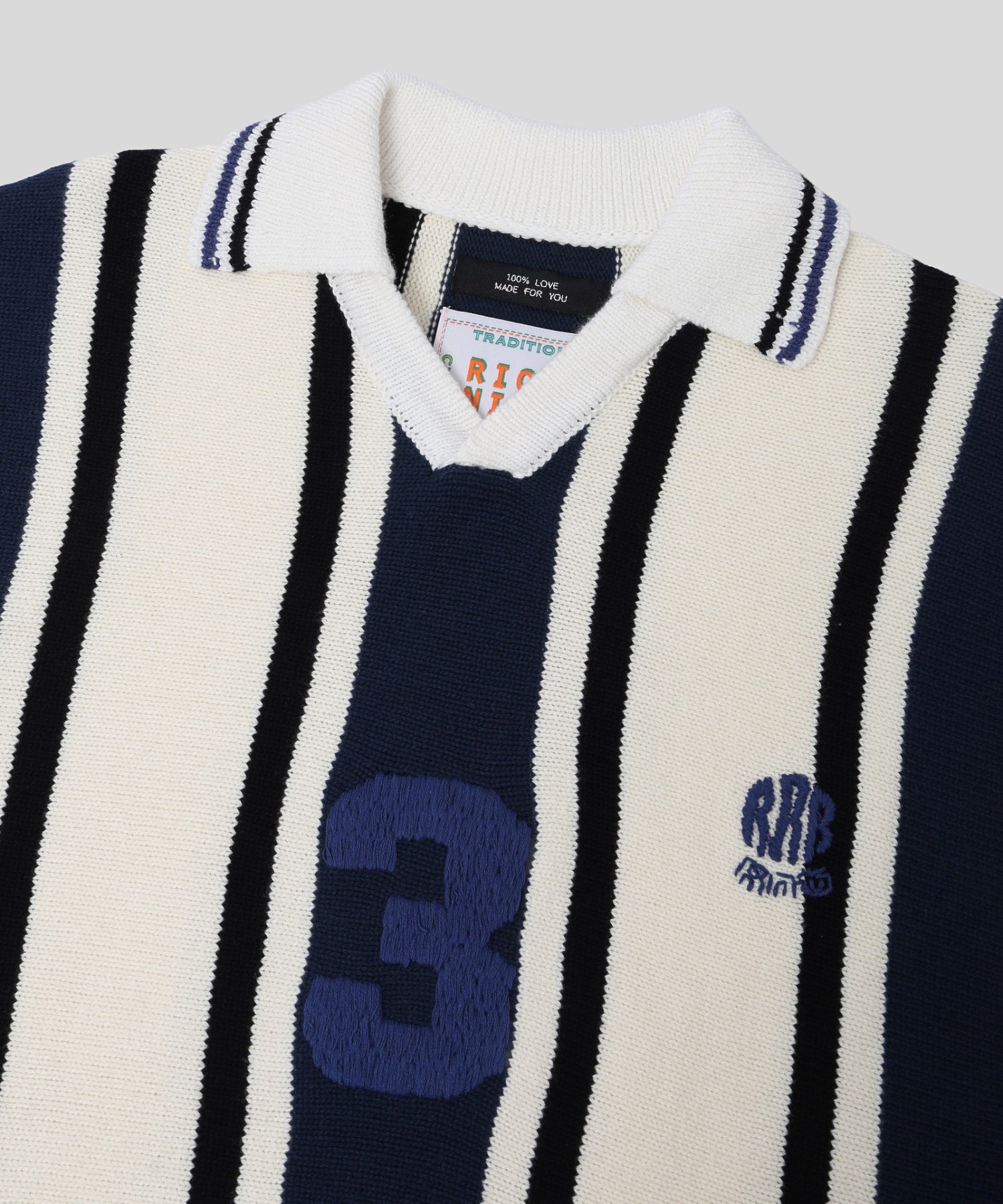 RICE NINE TEN/ライスナインテン/KNITTED SOCCER SHIRT KN-SCS