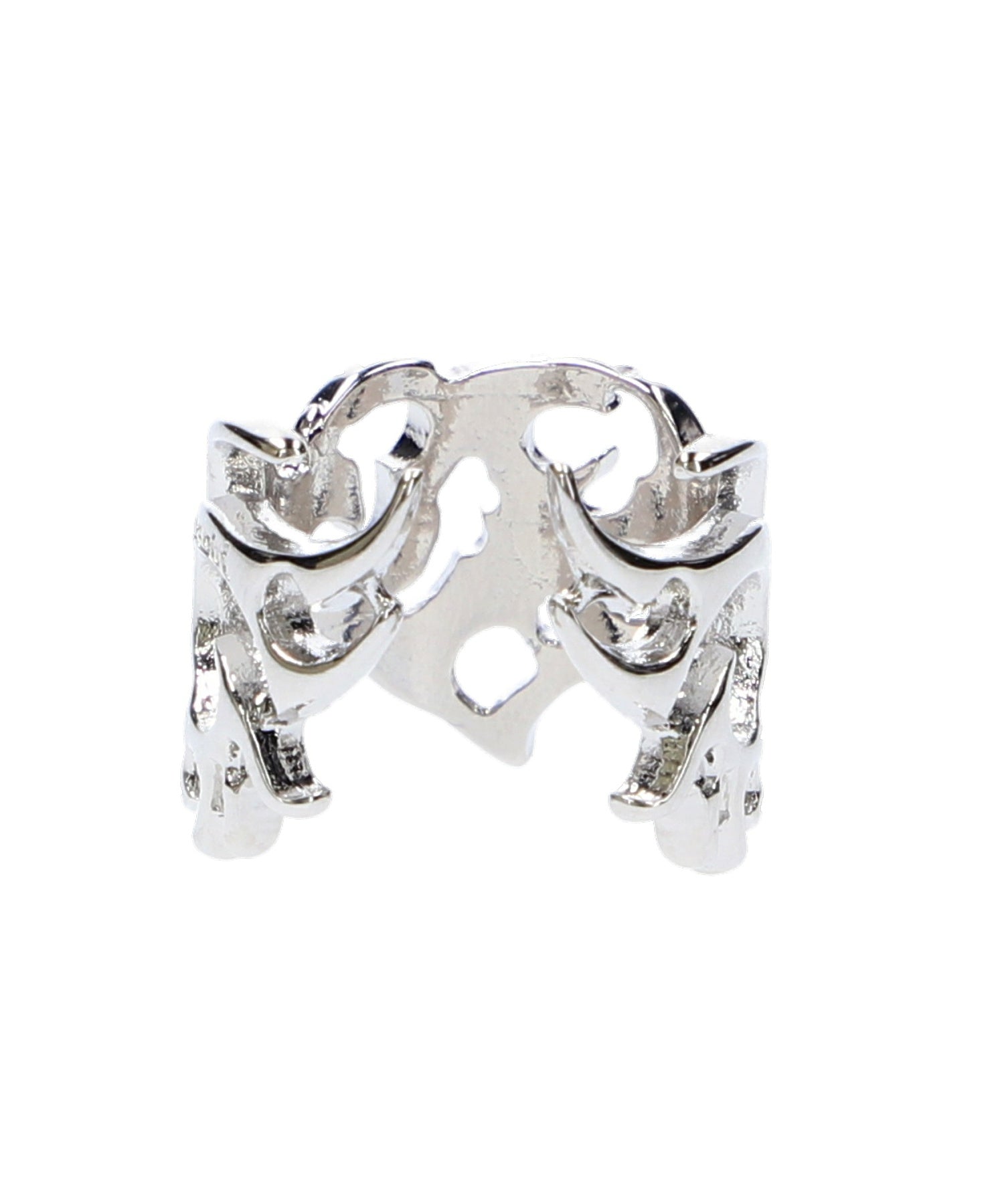 TRIBAL HEART LOGO RING