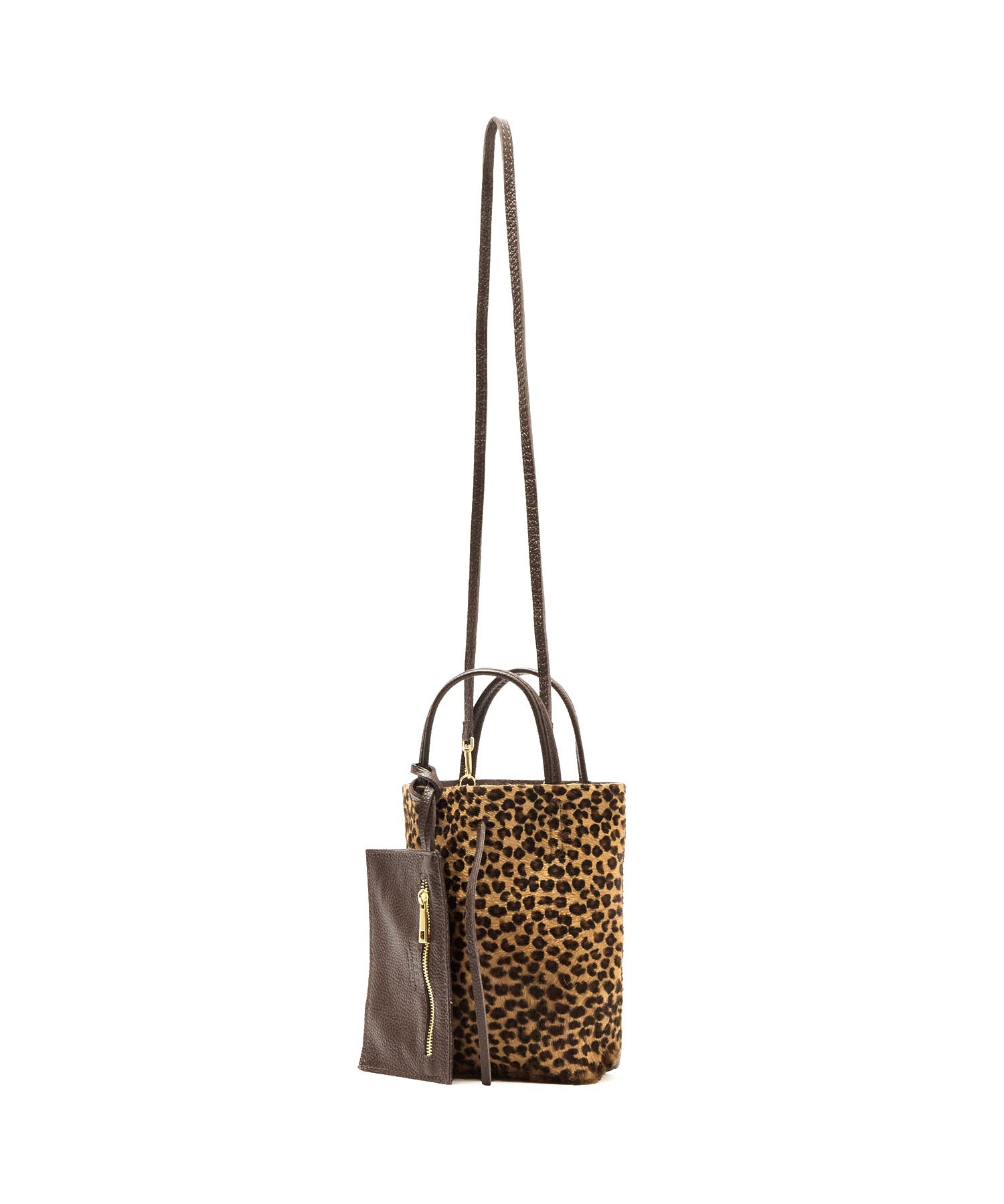 MILLELA FIRENZE/LEOPARD MINI TOTE