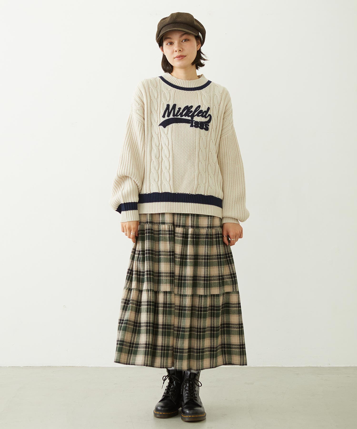 CRICKET KNIT PATCH TOP