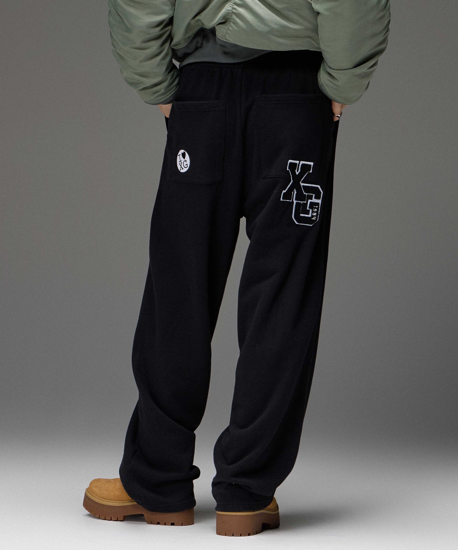X-girl PATCHES SWEATPANTS