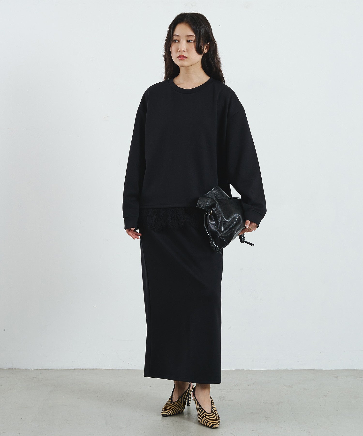 MILLELA FIRENZE/WIDE DRAWSTRING BAG