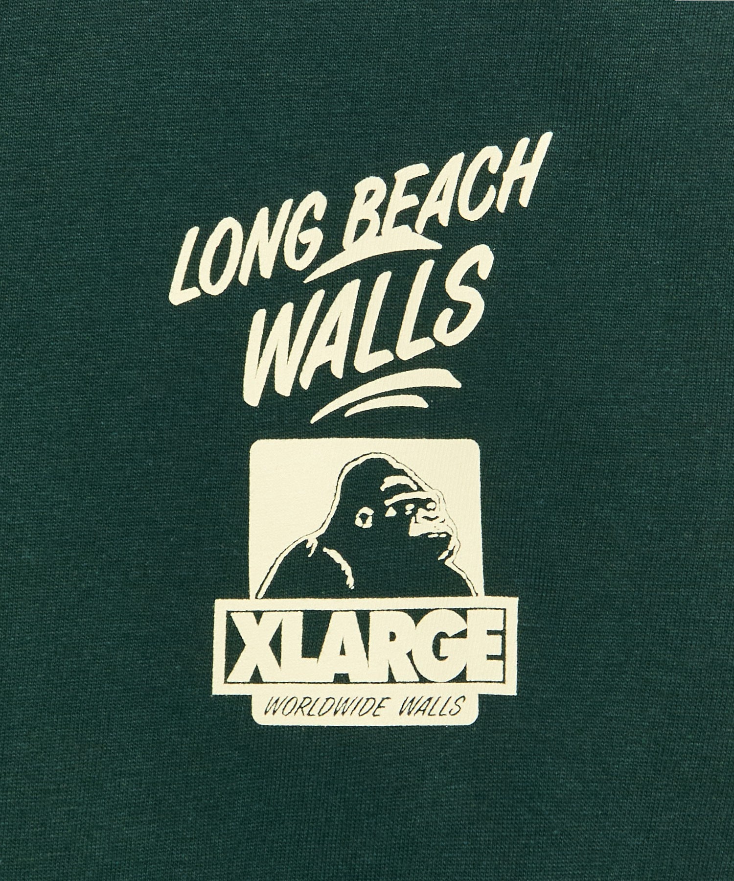XLARGE x LONG BEACH WALLS S/S TEE calif-ART