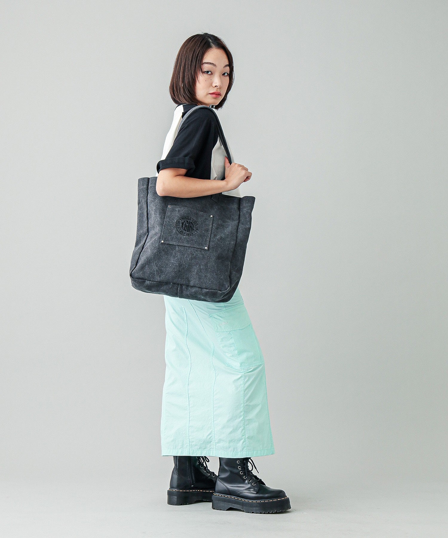 PIGMENT DYED TOTE BAG