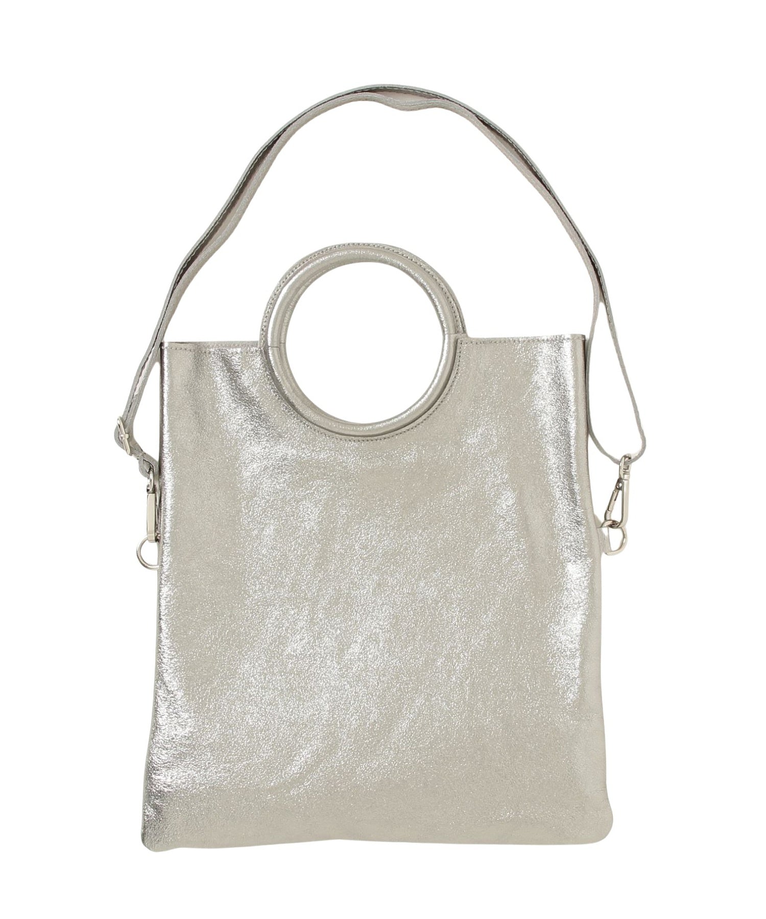 LAURA DI MAGGIO/サークルハンドルショルダーバッグ