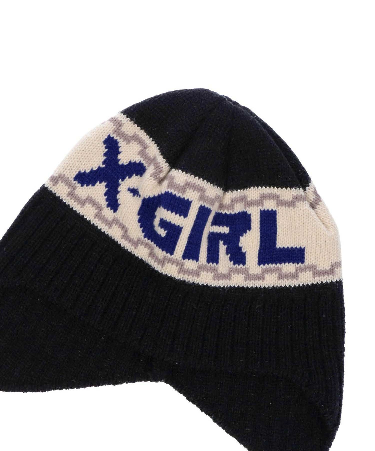 LINE LOGO KNIT CAP X-girl