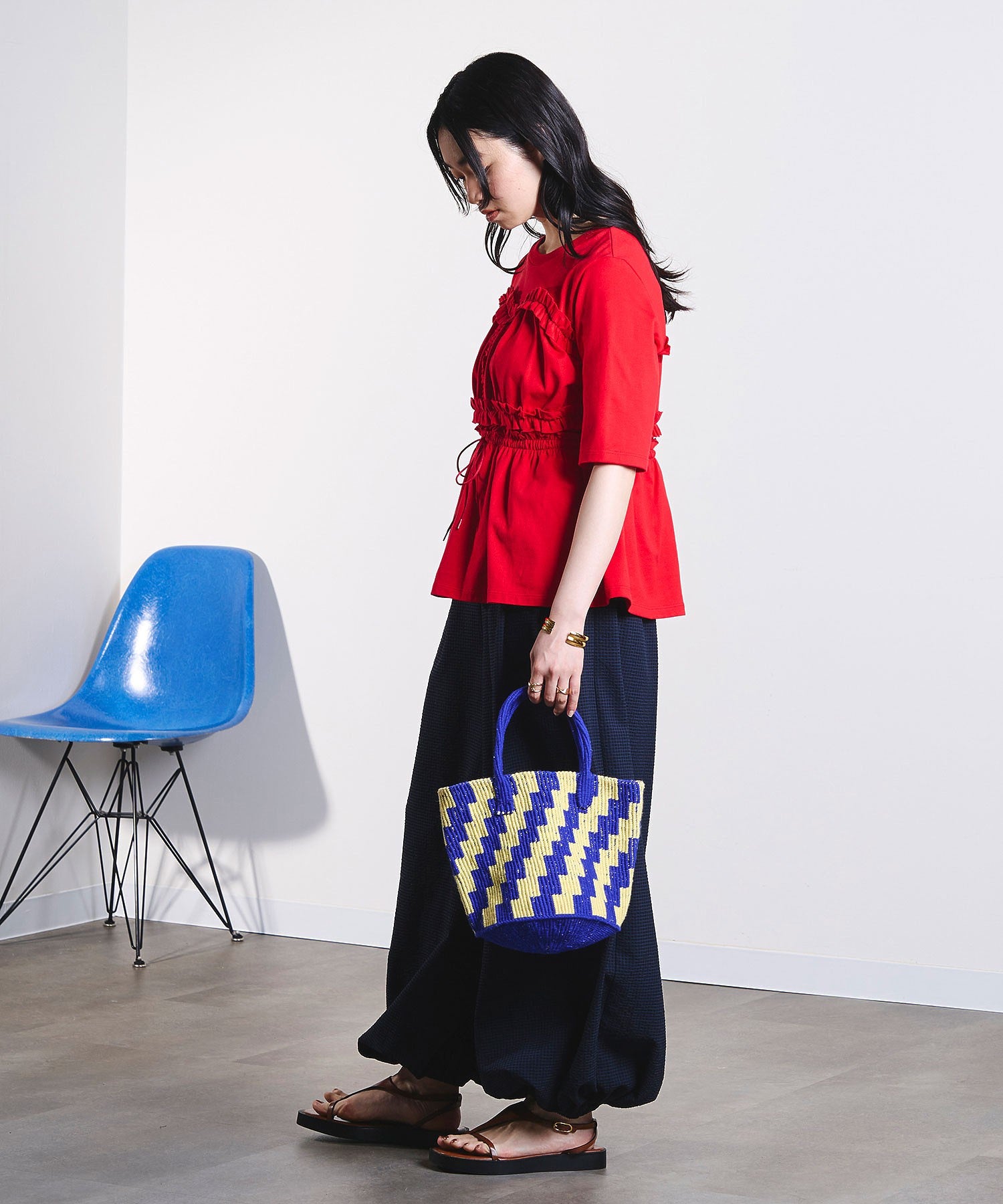 AS/SISAL BASKET BAG