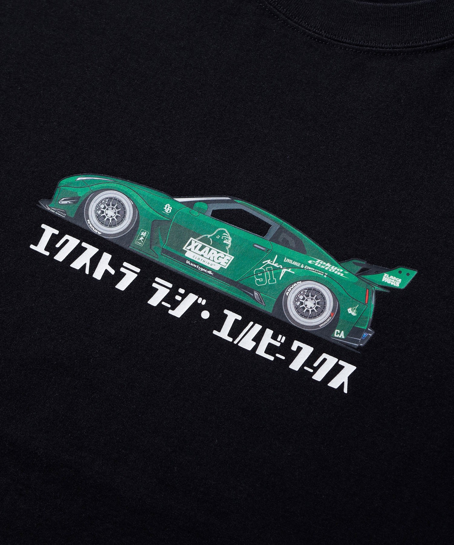 XLARGE×LIBERTY WALK BEHIND OG S/S TEE