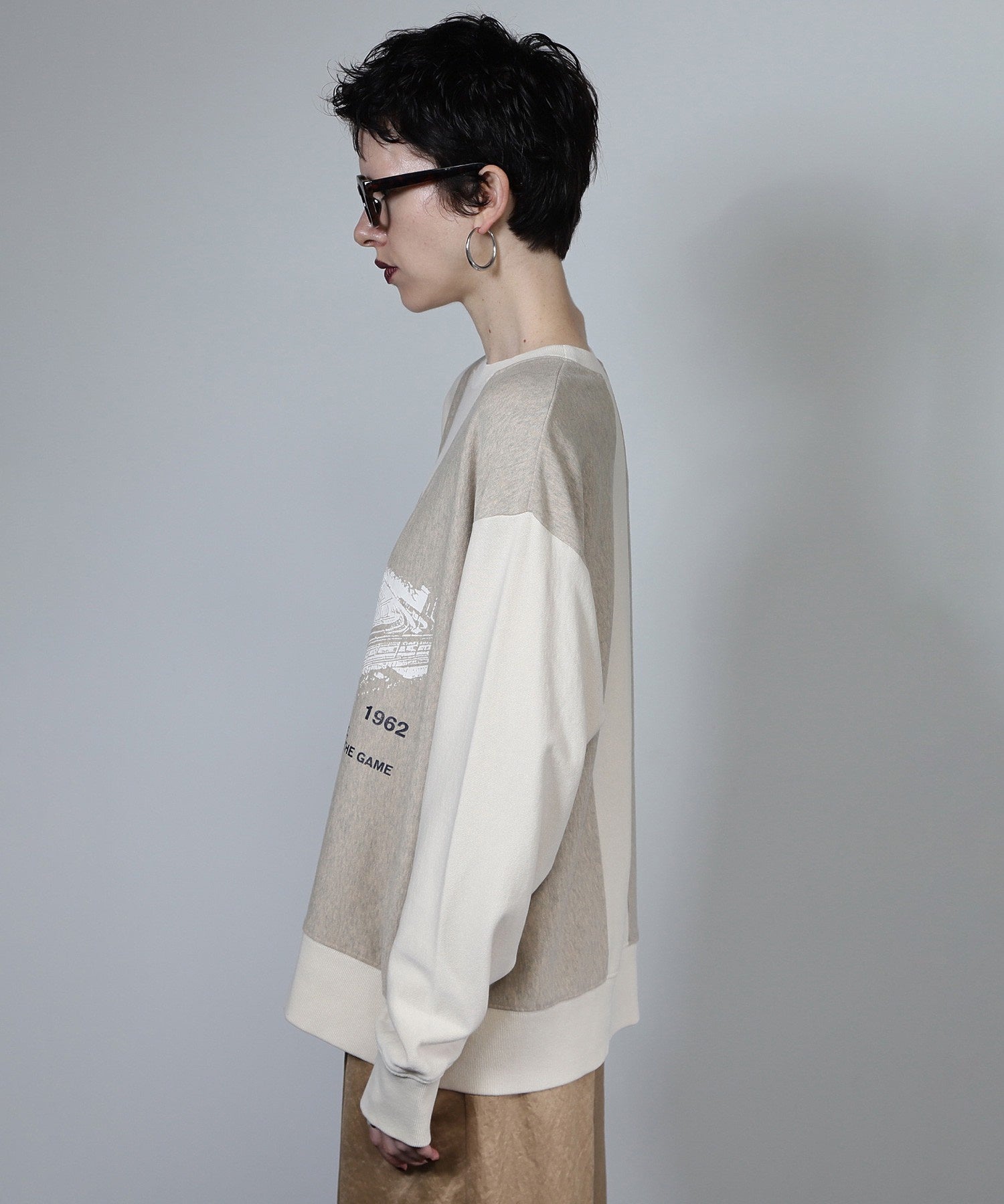 ヴィンテージロゴリメイクライクトップス