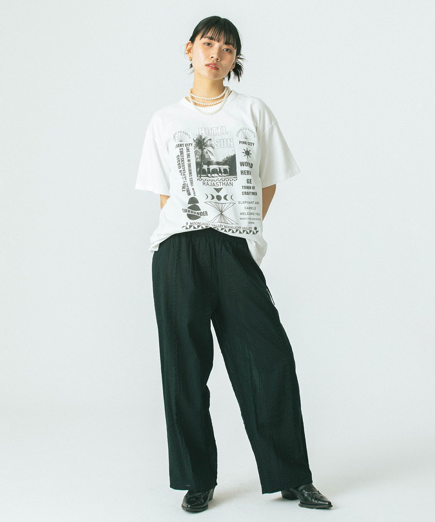 GENE HEAVENS/RAJASTHAN PHOTGRAPH TEE