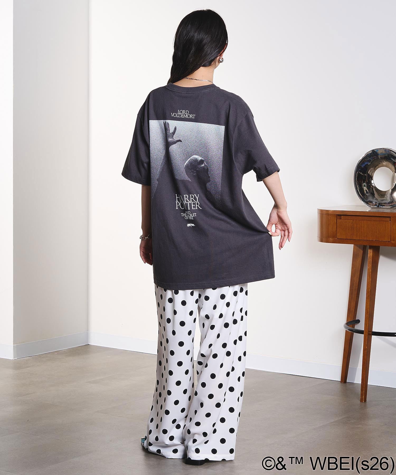model:163cm 着用サイズ:L