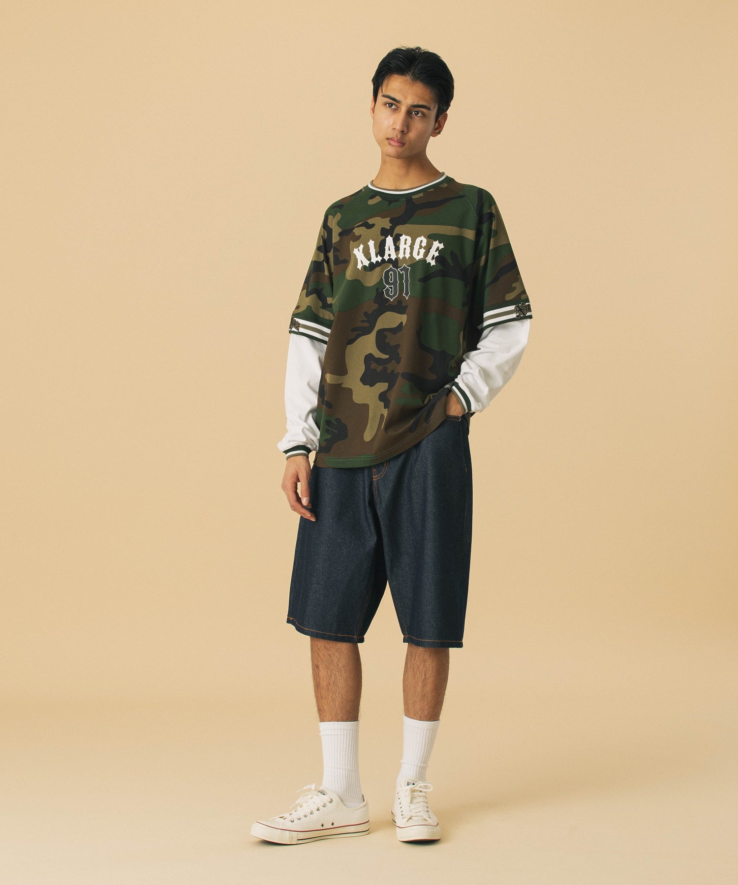 XLARGE 91 LAYERD L/S TEE