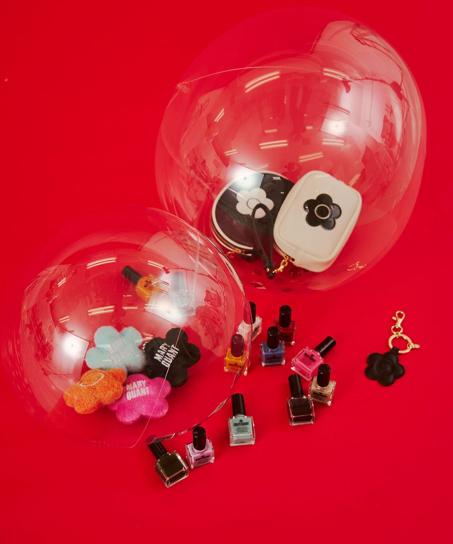 MARY QUANT/DIE CUT DAISY2 BAG CHARM