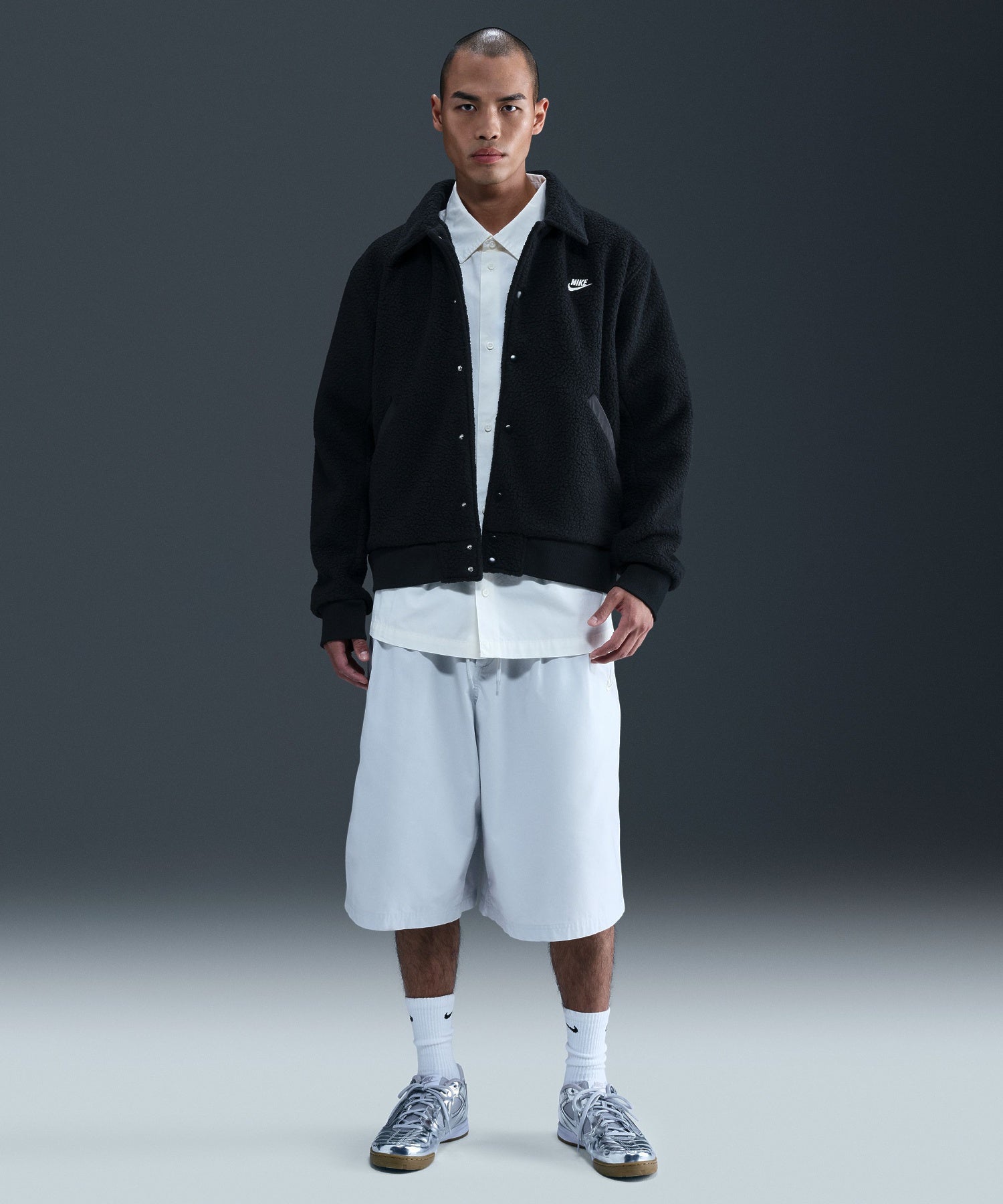 NIKE/ナイキ/AS M NK CLUB SHERPA COACHES JK HV1430