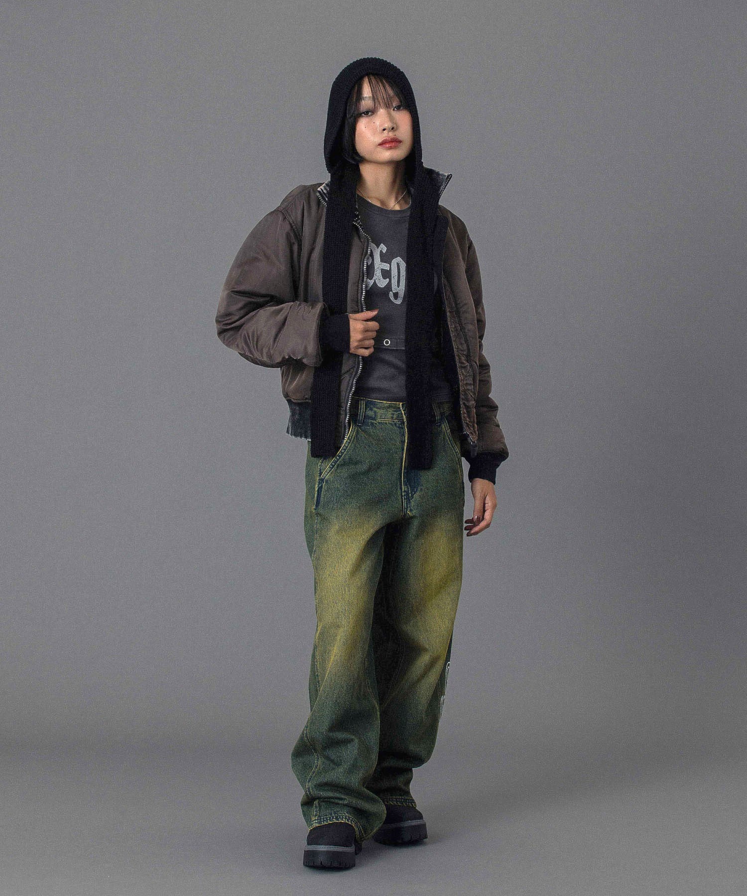 FADED REVERSIBLE MA-1 JACKET