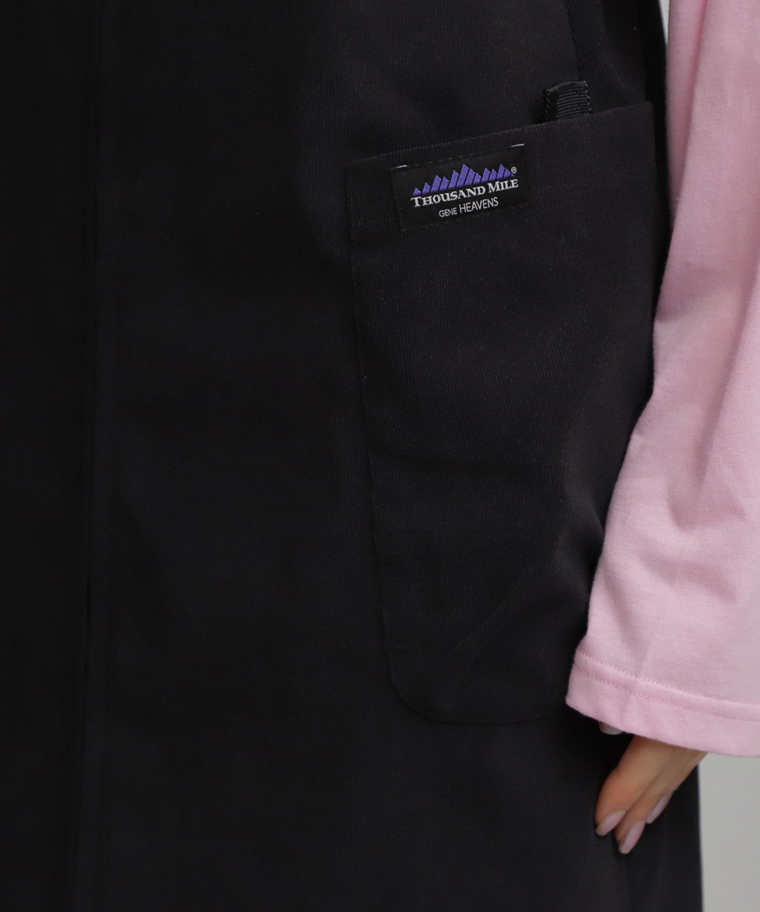 GENE HEAVENS×THOUSAND MILE<br><br>サウザンドマイル コラボレーション フロントジップ サロペット