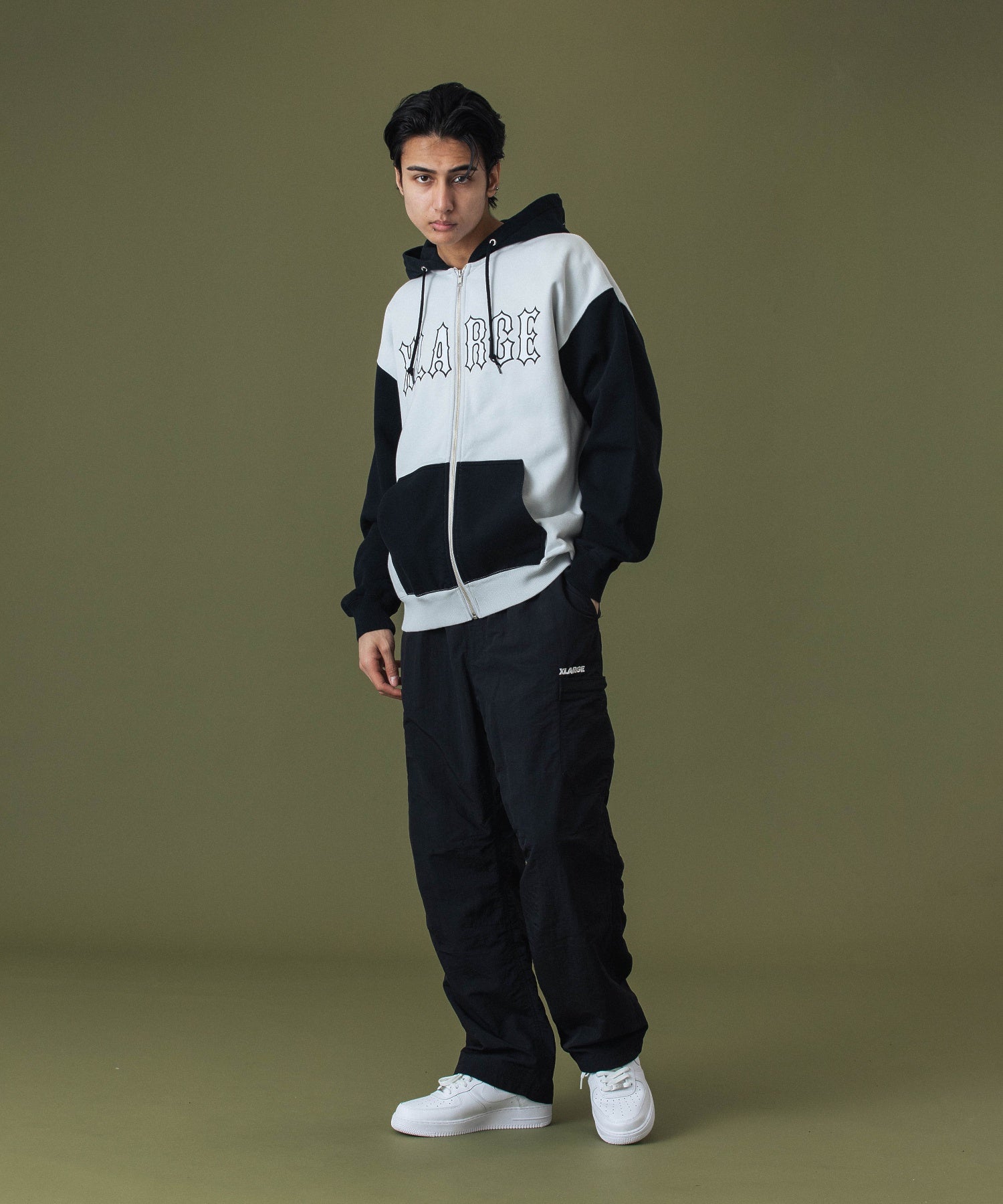 TRACK NYLON PANTS