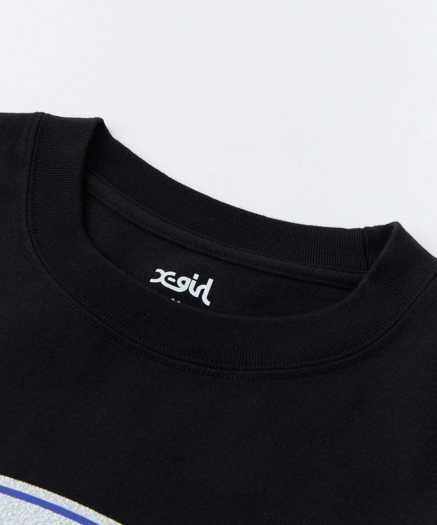 NUMBER 1 GLITTER OVAL LOGO S/S TEE