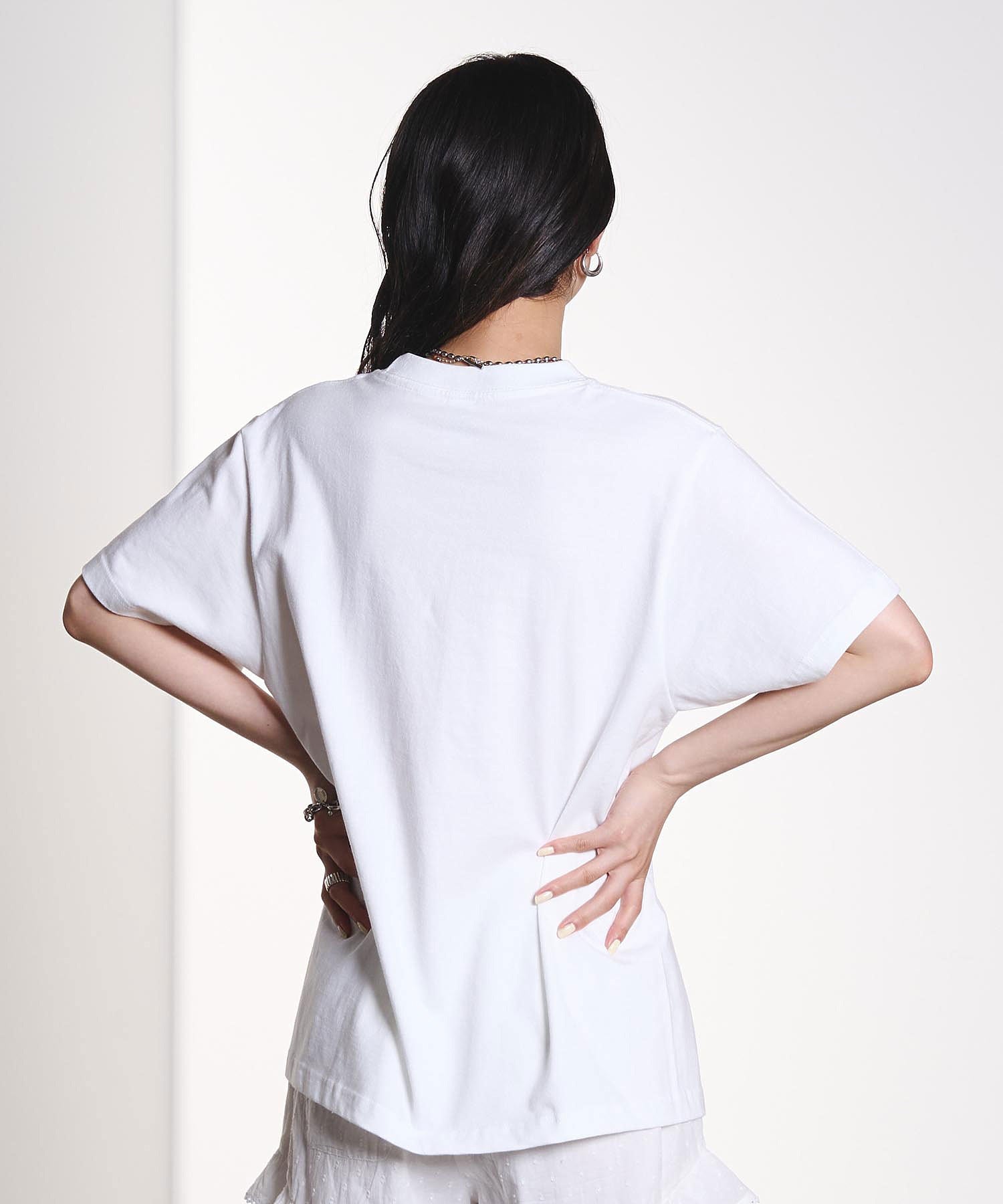 model:163cm 着用サイズ:S