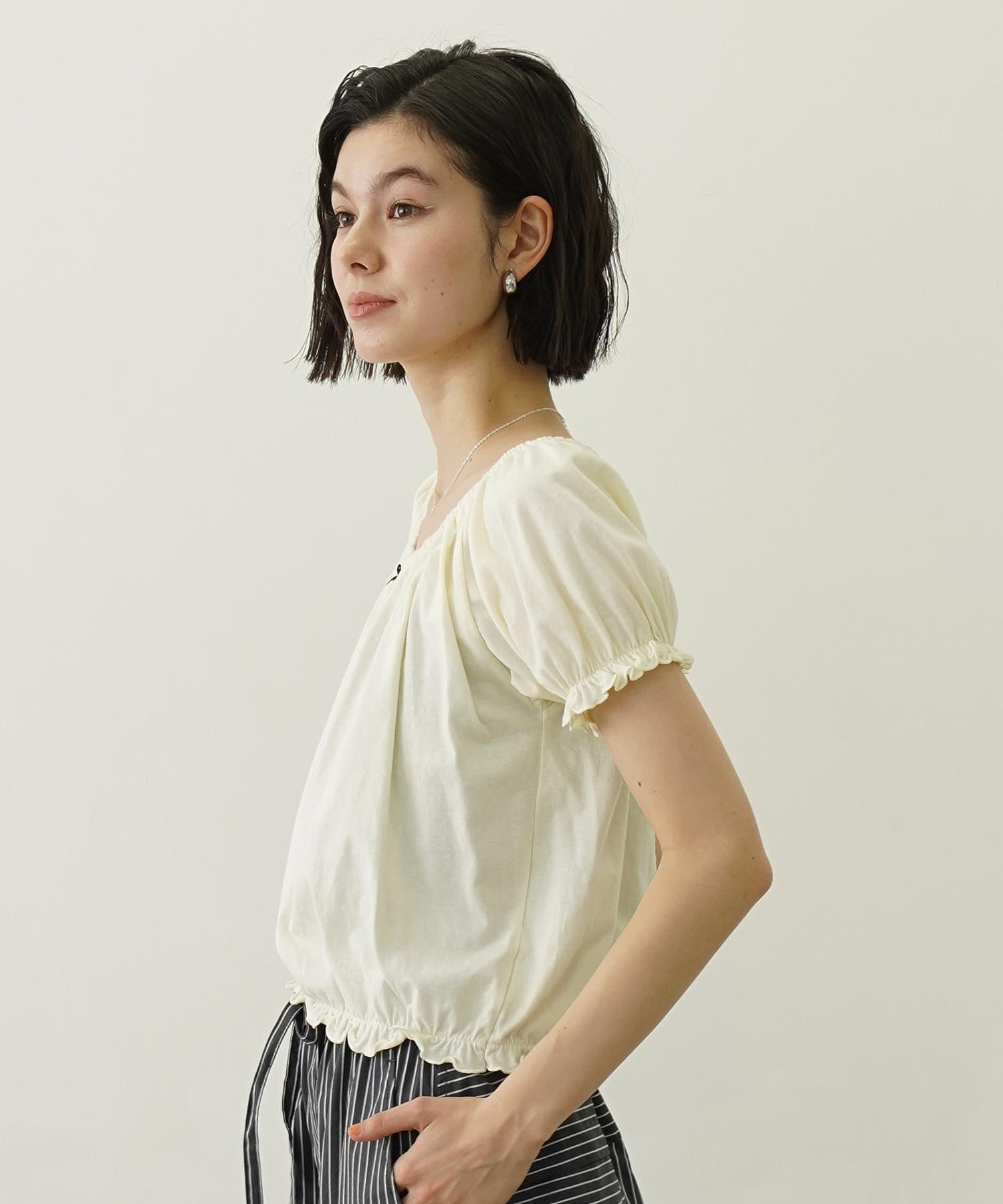 PUFF SHORT SLEEVE TOP