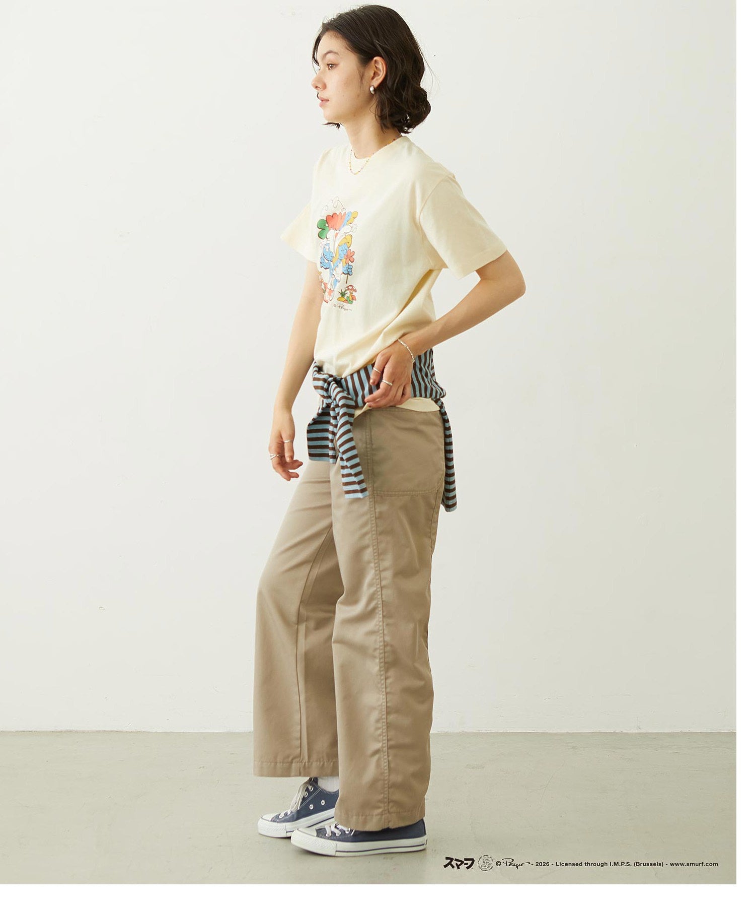 MILKFED. / SMURF S/S TEE