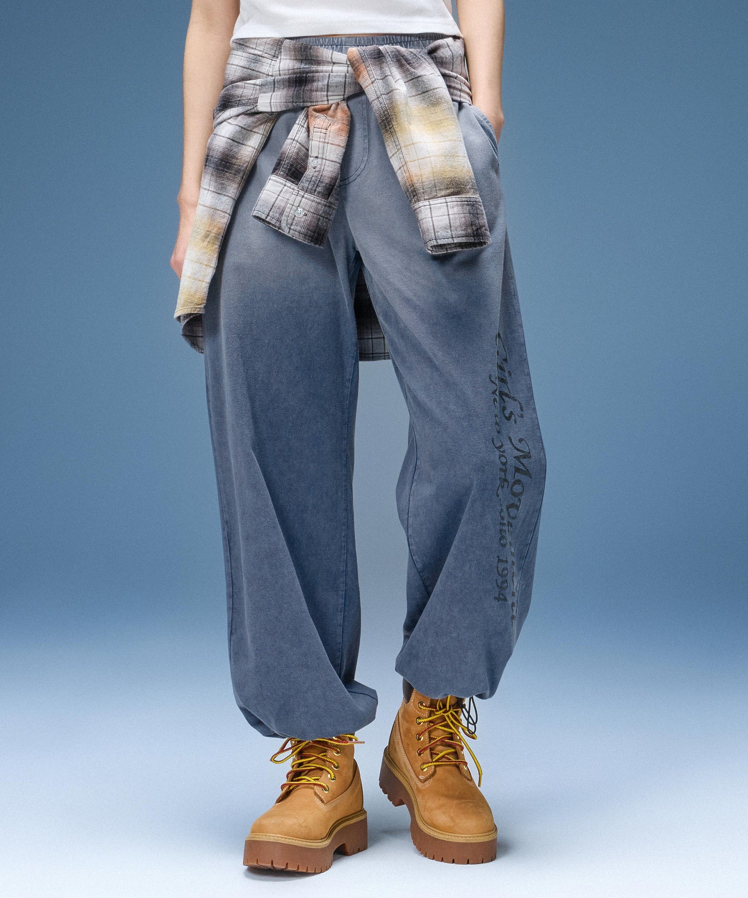 HARD DISTRESSED RELAX EASY PANTS