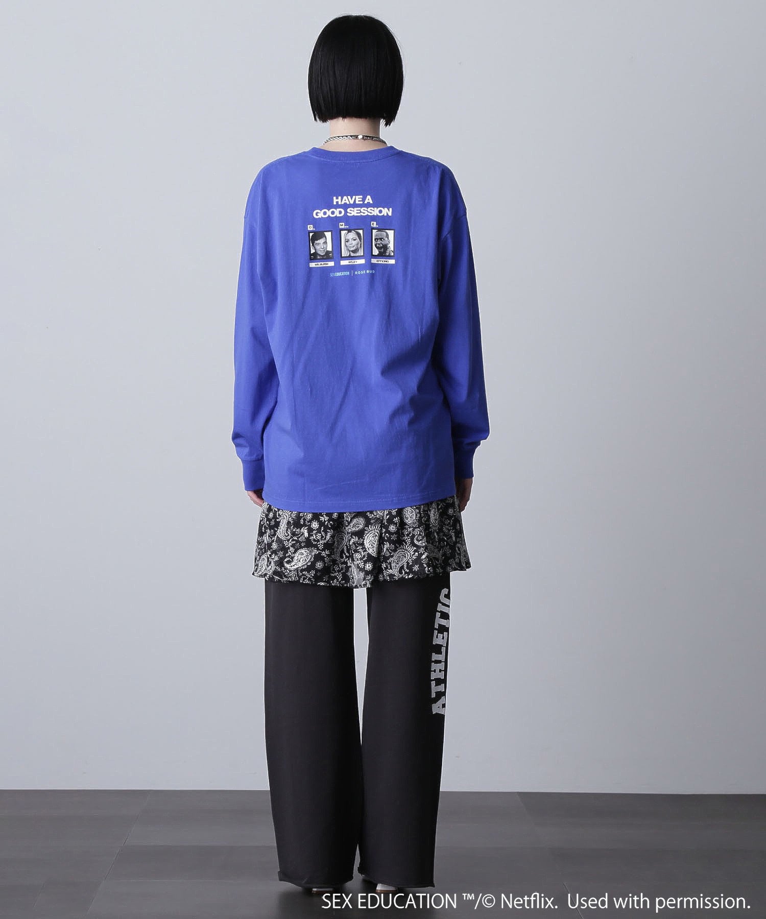 Netflix Series ‘SEX EDUCATION’ × ROSE BUD/PHOTO BACK PRINT TEE