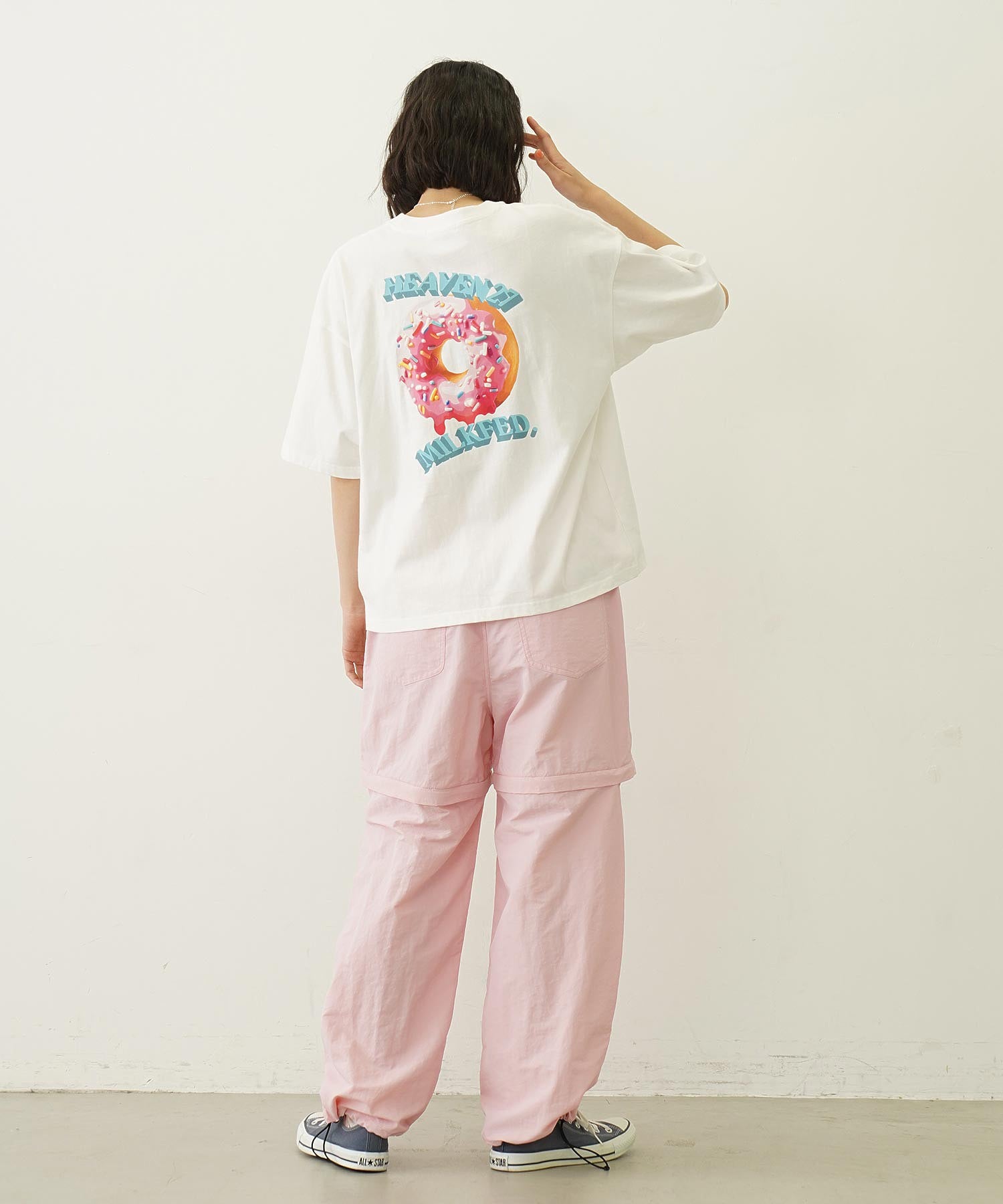 DONUT AND LOGO WIDE S/S TEE