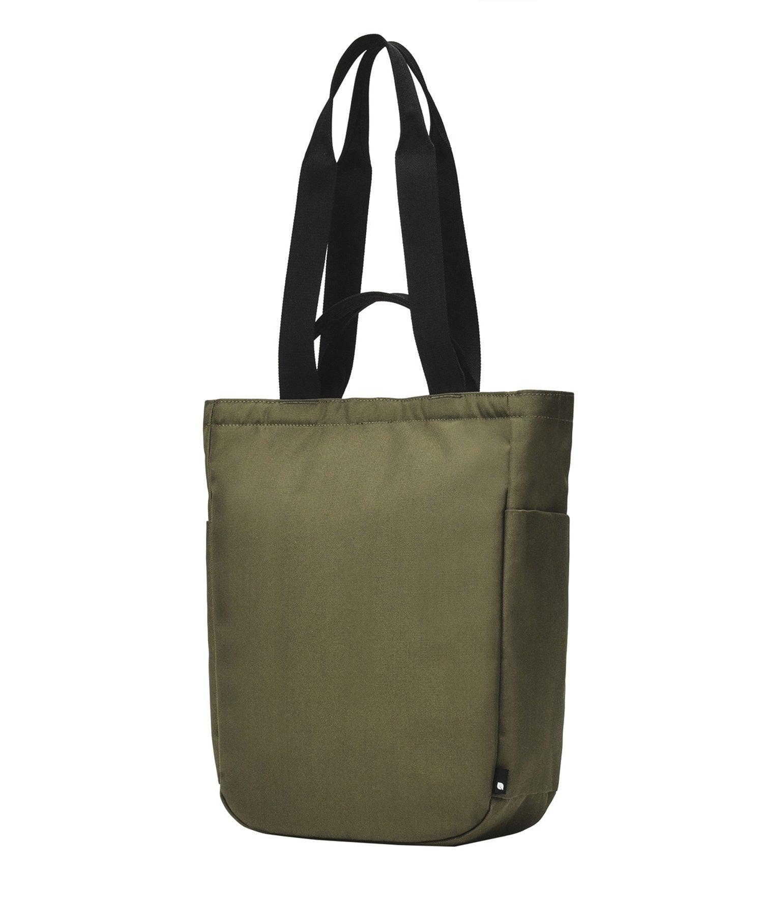 Grid 2-Way Tote Bag - Olive