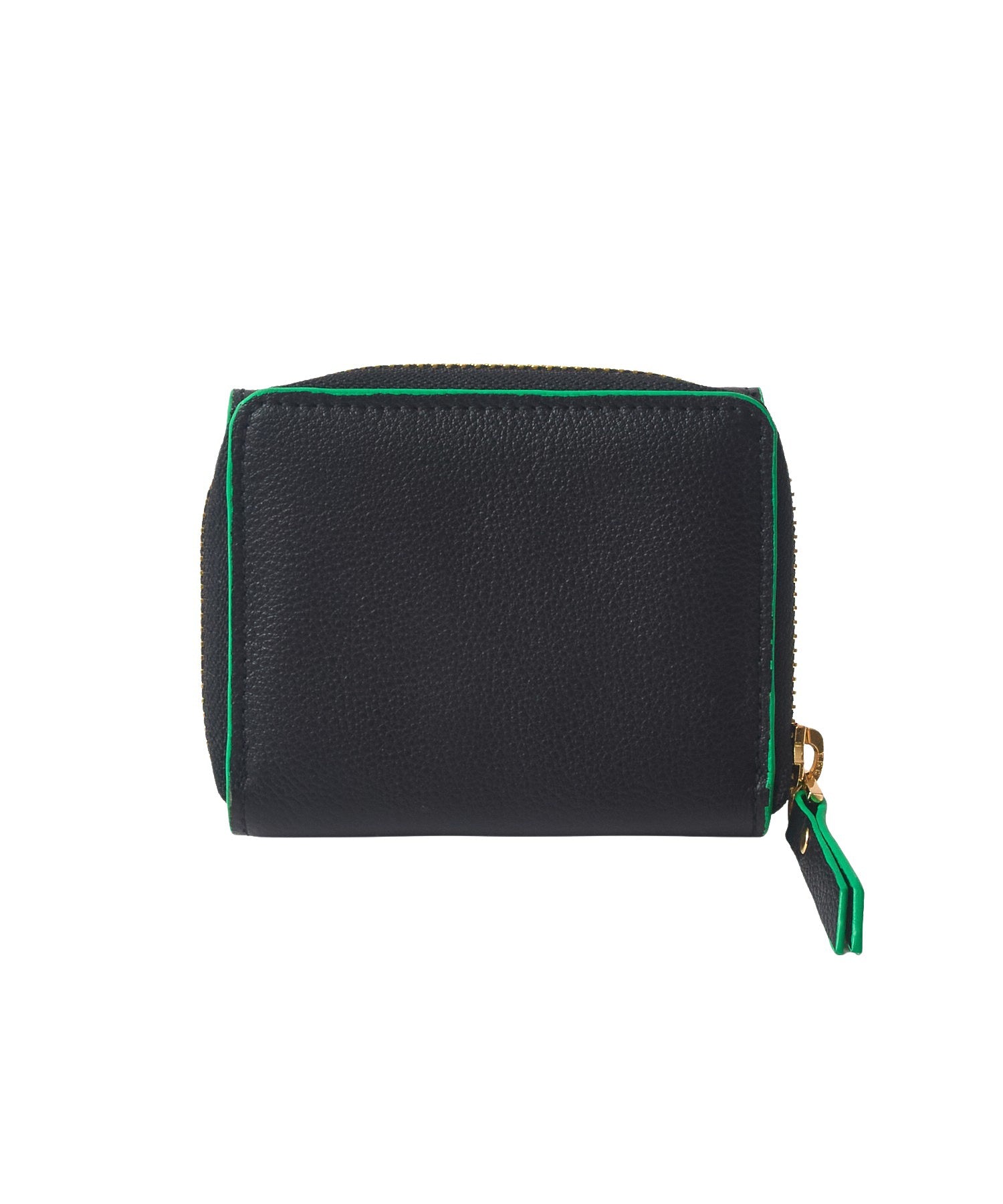 LOGO TRIFOLD LEATHER WALLET