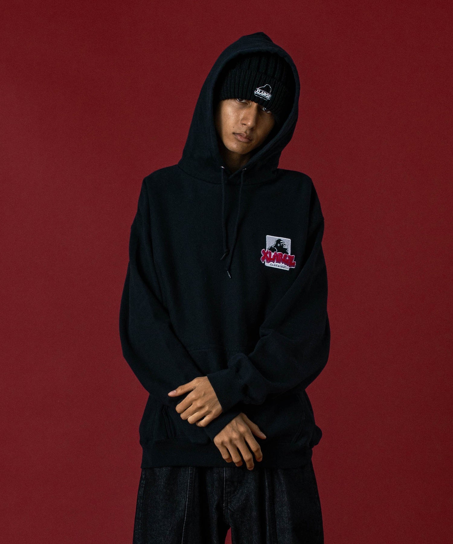 MODEL 身長183cm / 着用サイズ：Lサイズ