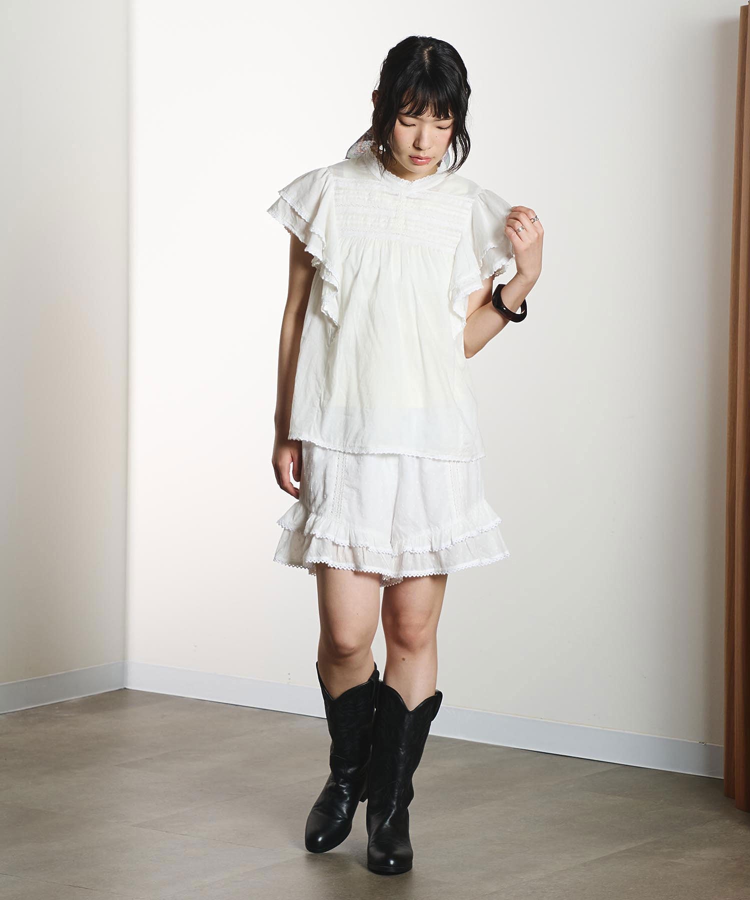 model:163cm 着用サイズ:ONE SIZE