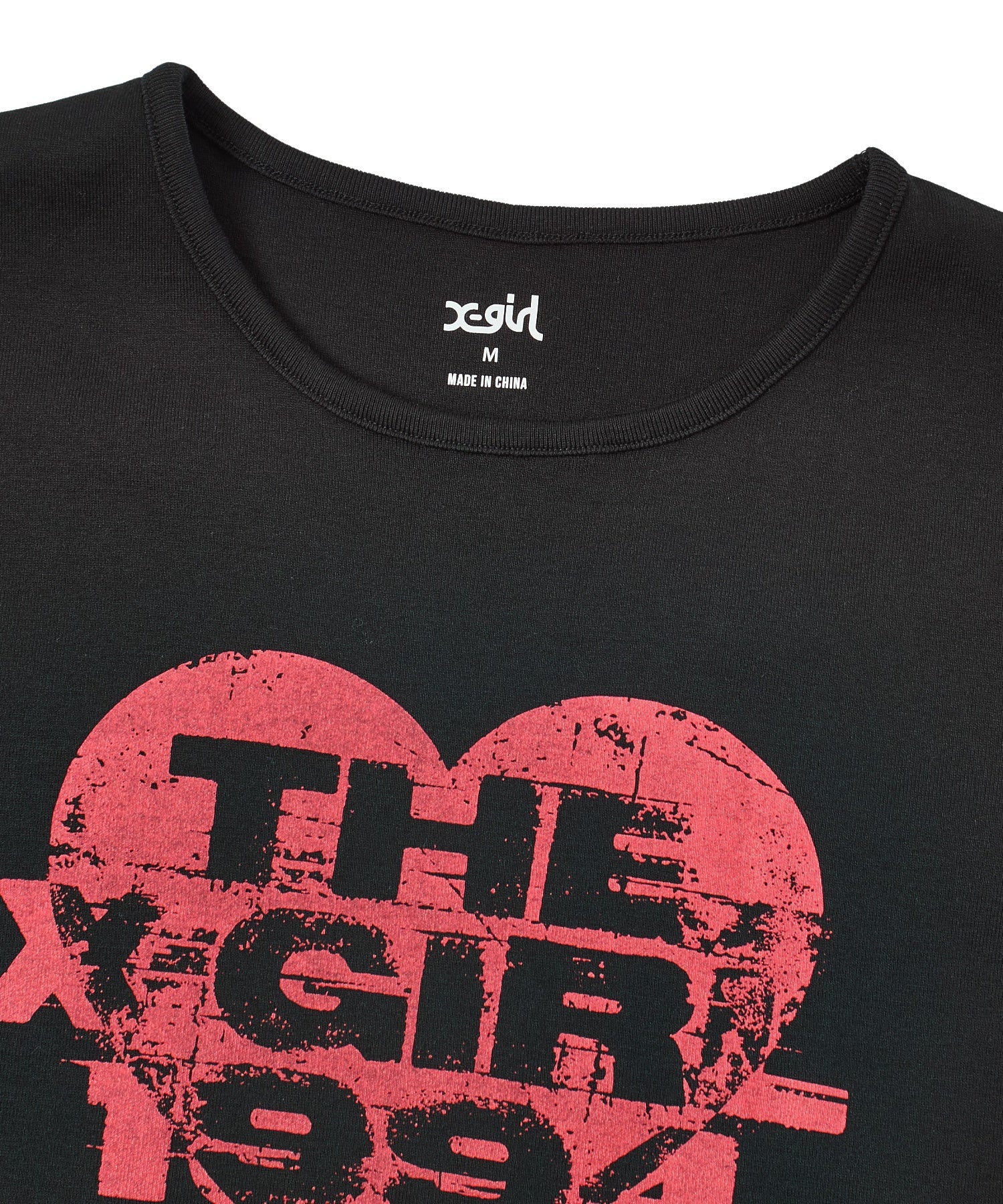 GRUNGE HEART S/S BABY TEE