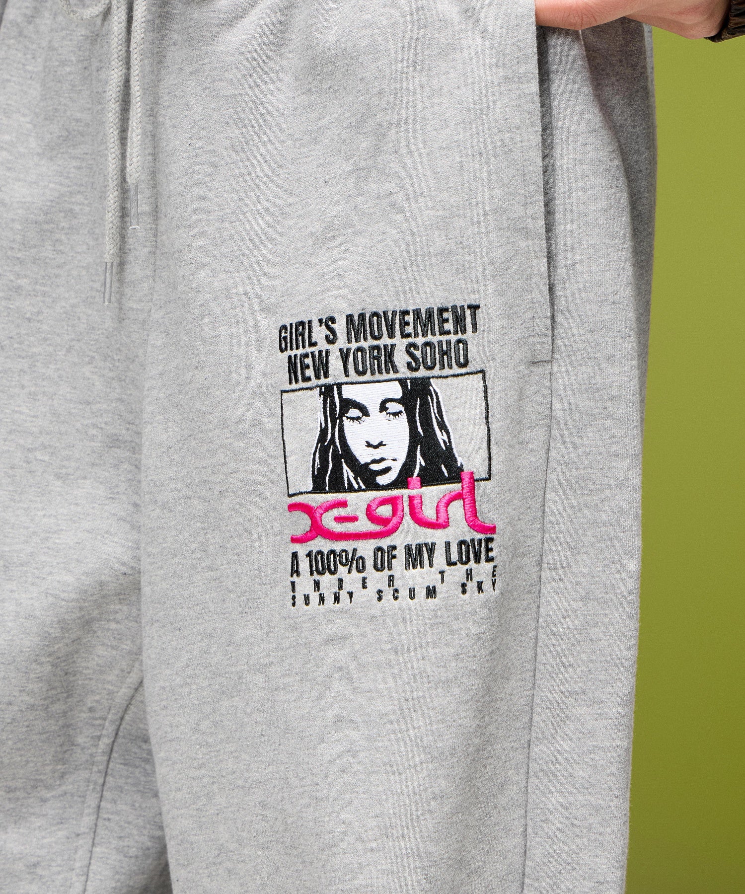 FACE BOX AND MESSAGE SWEATPANTS