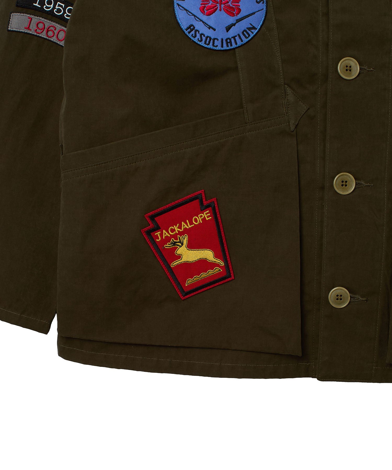 NEEDLES/SHOOTING JACKET - WAXED CLOTH