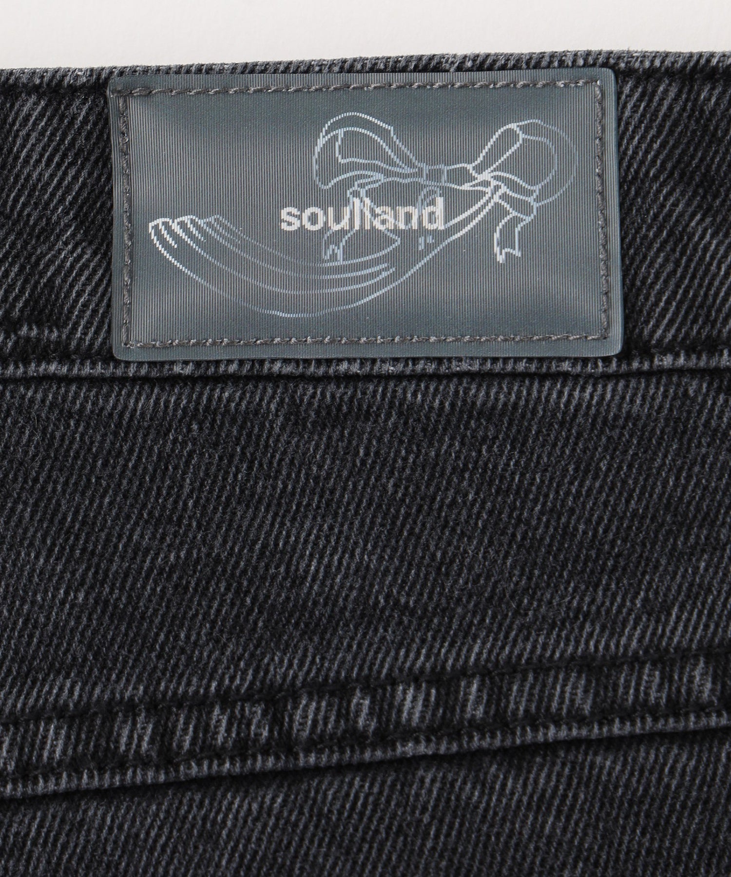 SOULLAND/ソウルランド/KIT black denim 52001-1361