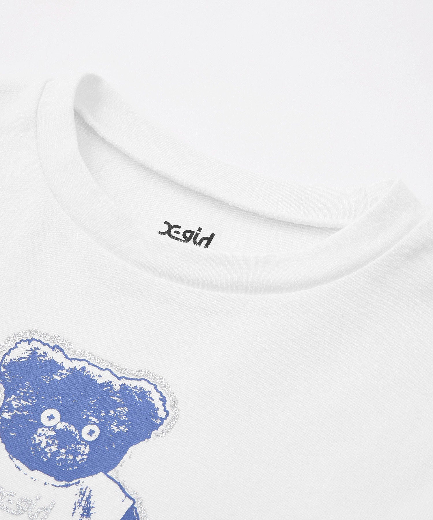 STUFFED BEAR L/S BABY TEE